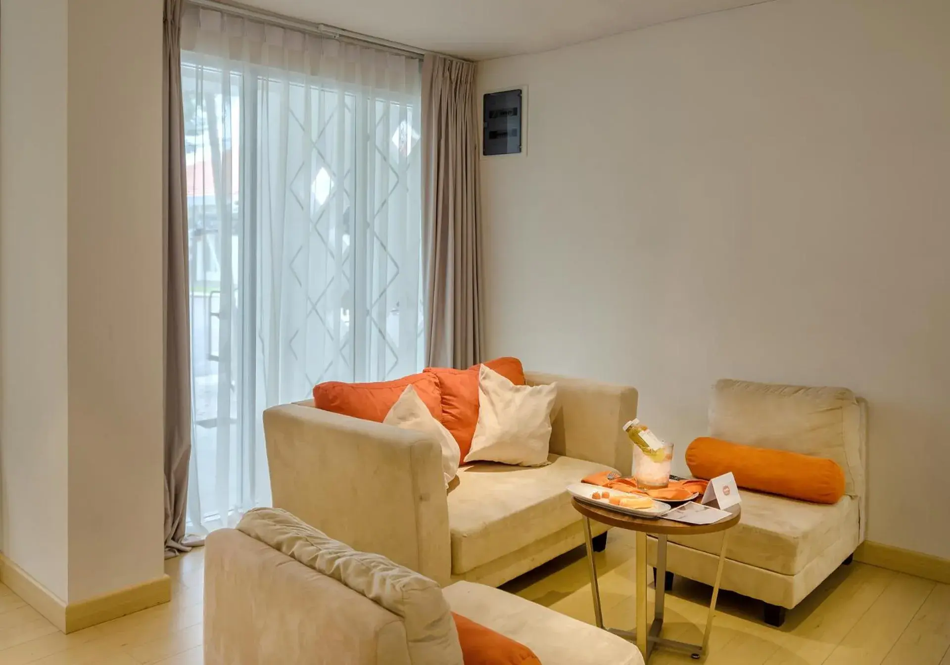 Living room in HARRIS Resort Barelang Batam Living room in HARRIS Resort Barelang Batam