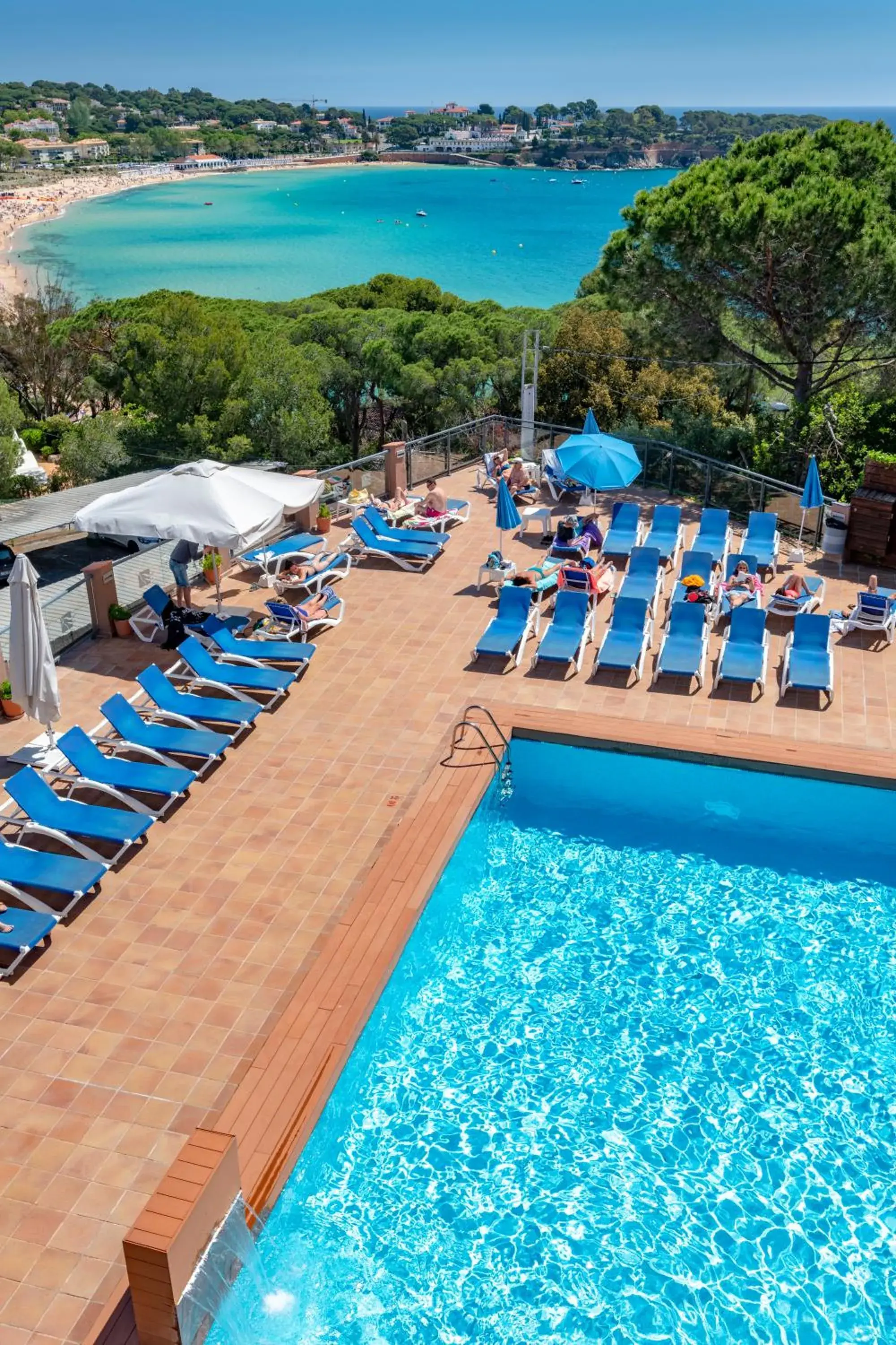 Sea view in GHT S'Agaró Mar Hotel Sea view in GHT S'Agaró Mar Hotel