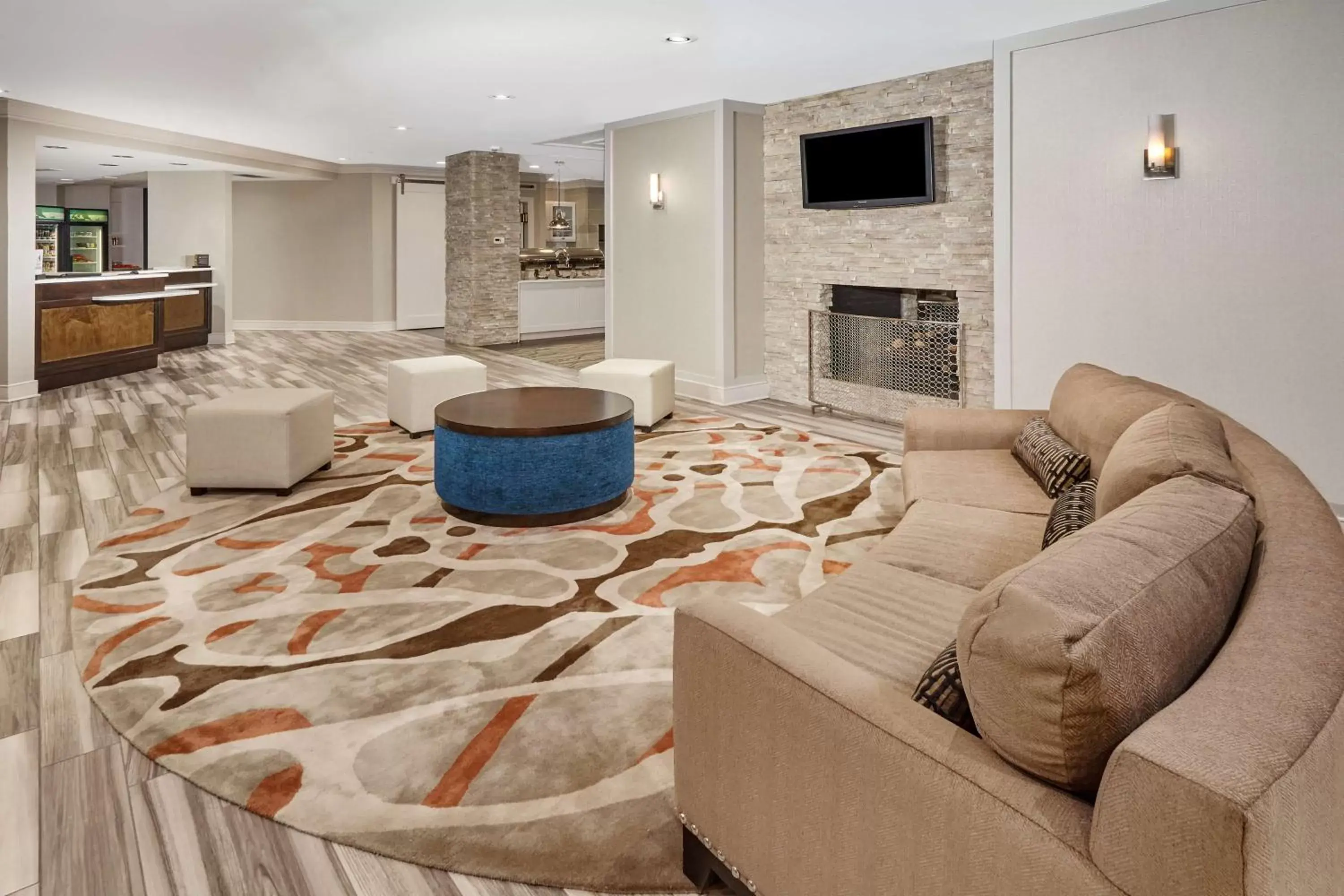 Lobby or reception in Homewood Suites by Hilton Indianapolis At The Crossing Lobby or reception in Homewood Suites by Hilton Indianapolis At The Crossing