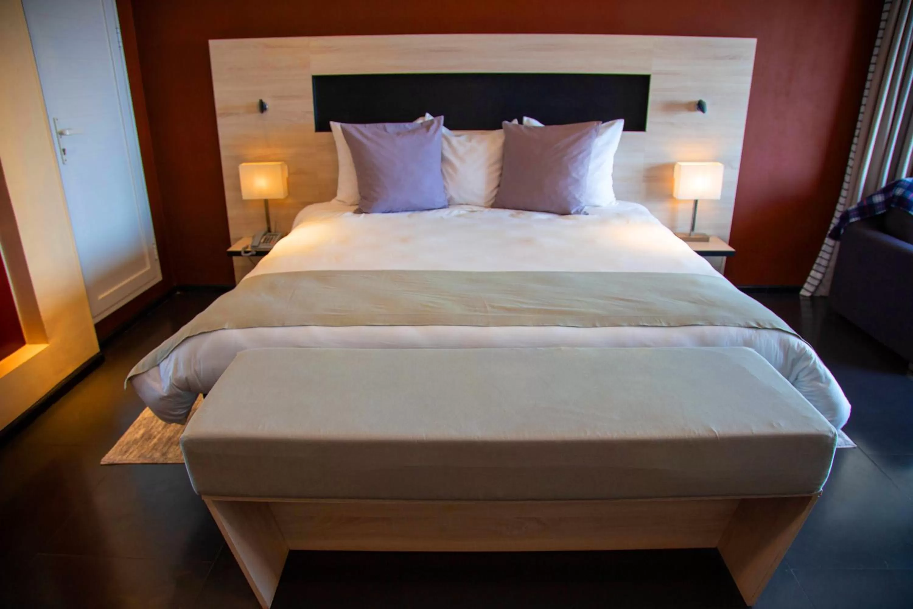 Bed in Hotel La Villette