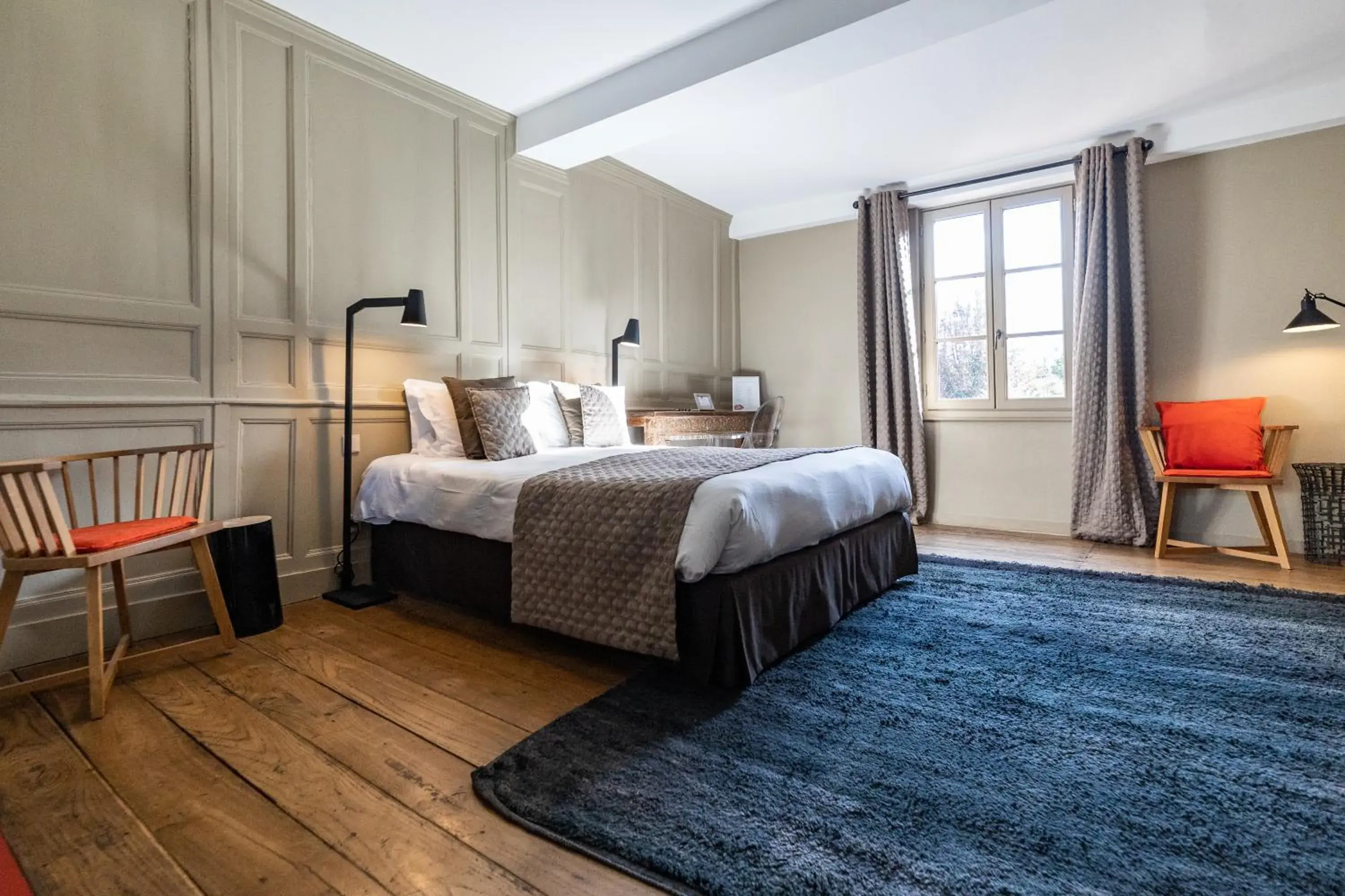 Bed in La Maison Pavie Bed in La Maison Pavie