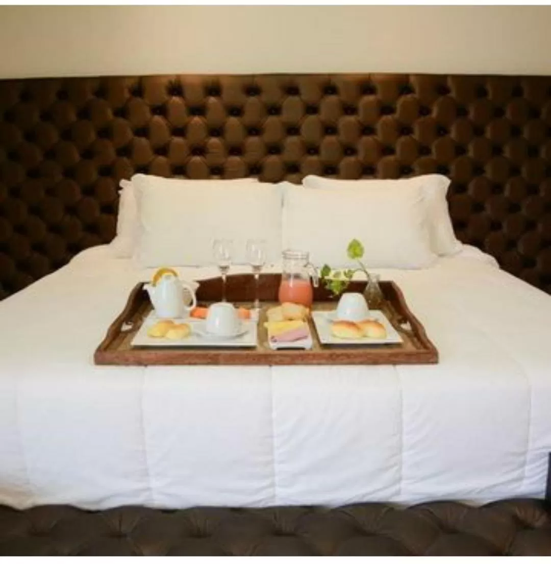 Bed in Hotel Imperador