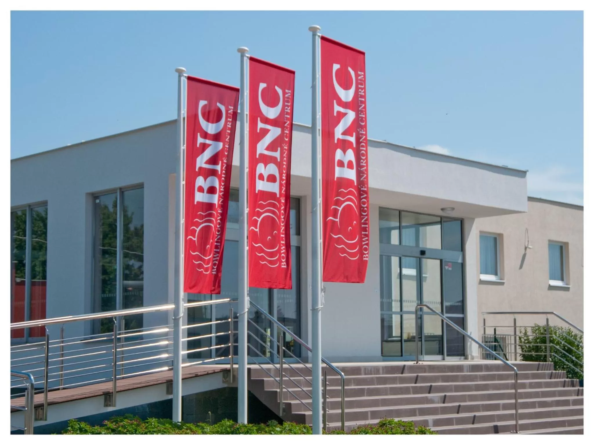 Facade/entrance in BNC Hotel - Restaurant - Bowling