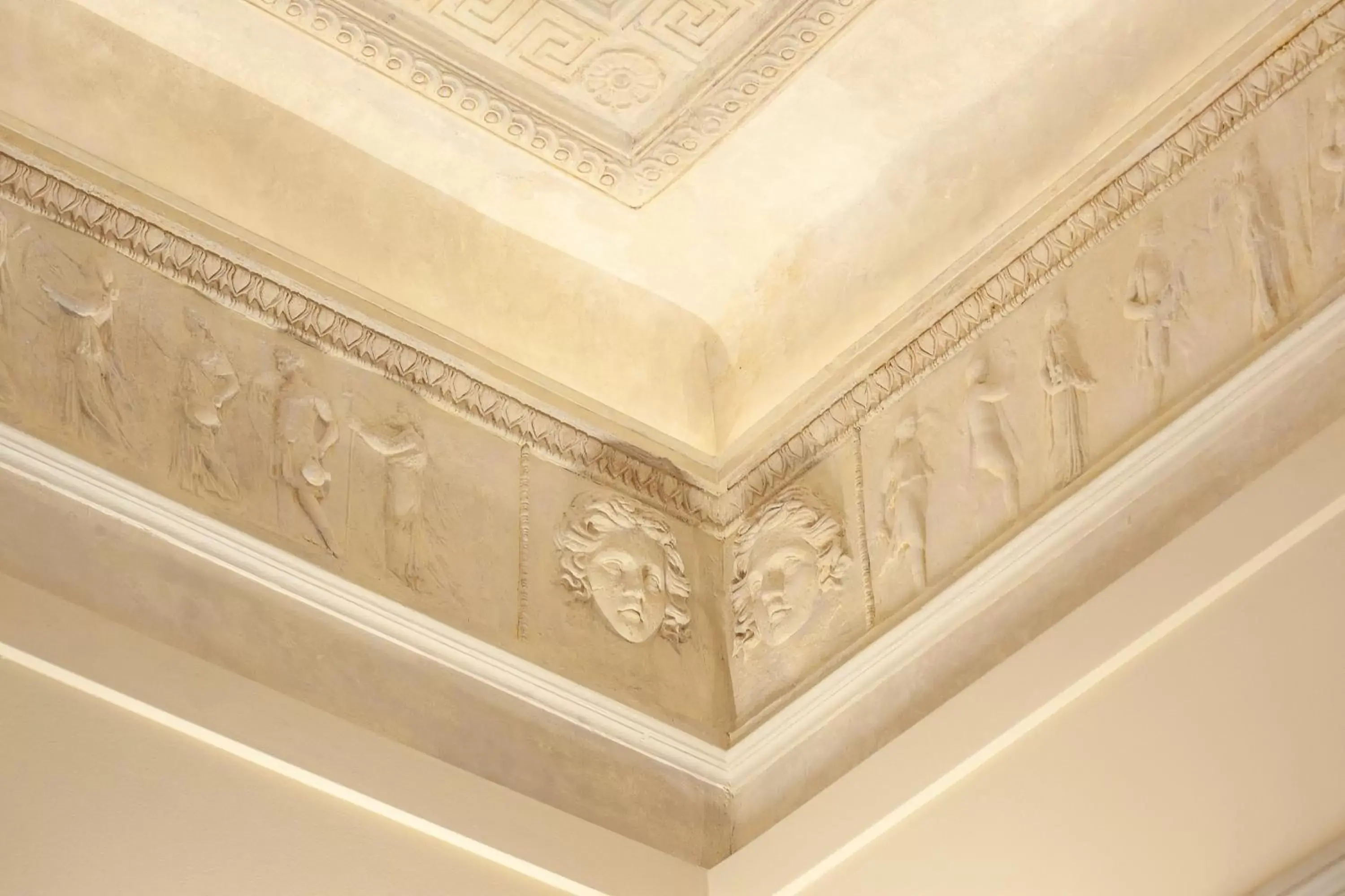 Decorative detail in Athens 1890 Hotel & Spa