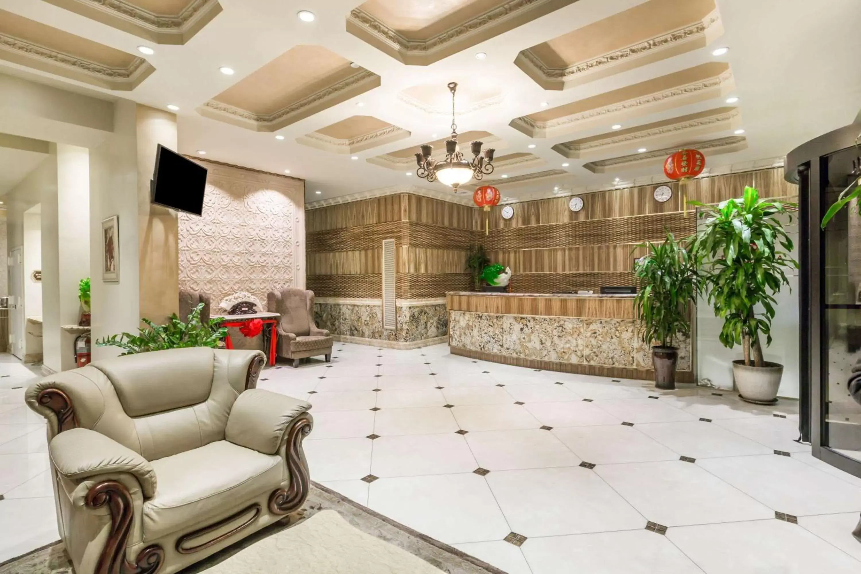 Lobby or reception, Lobby/Reception in Ramada by Wyndham Flushing Queens