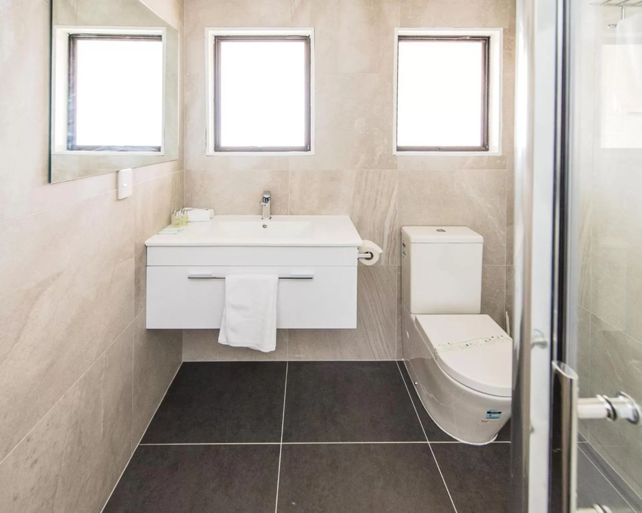 Toilet in Burwood Motel