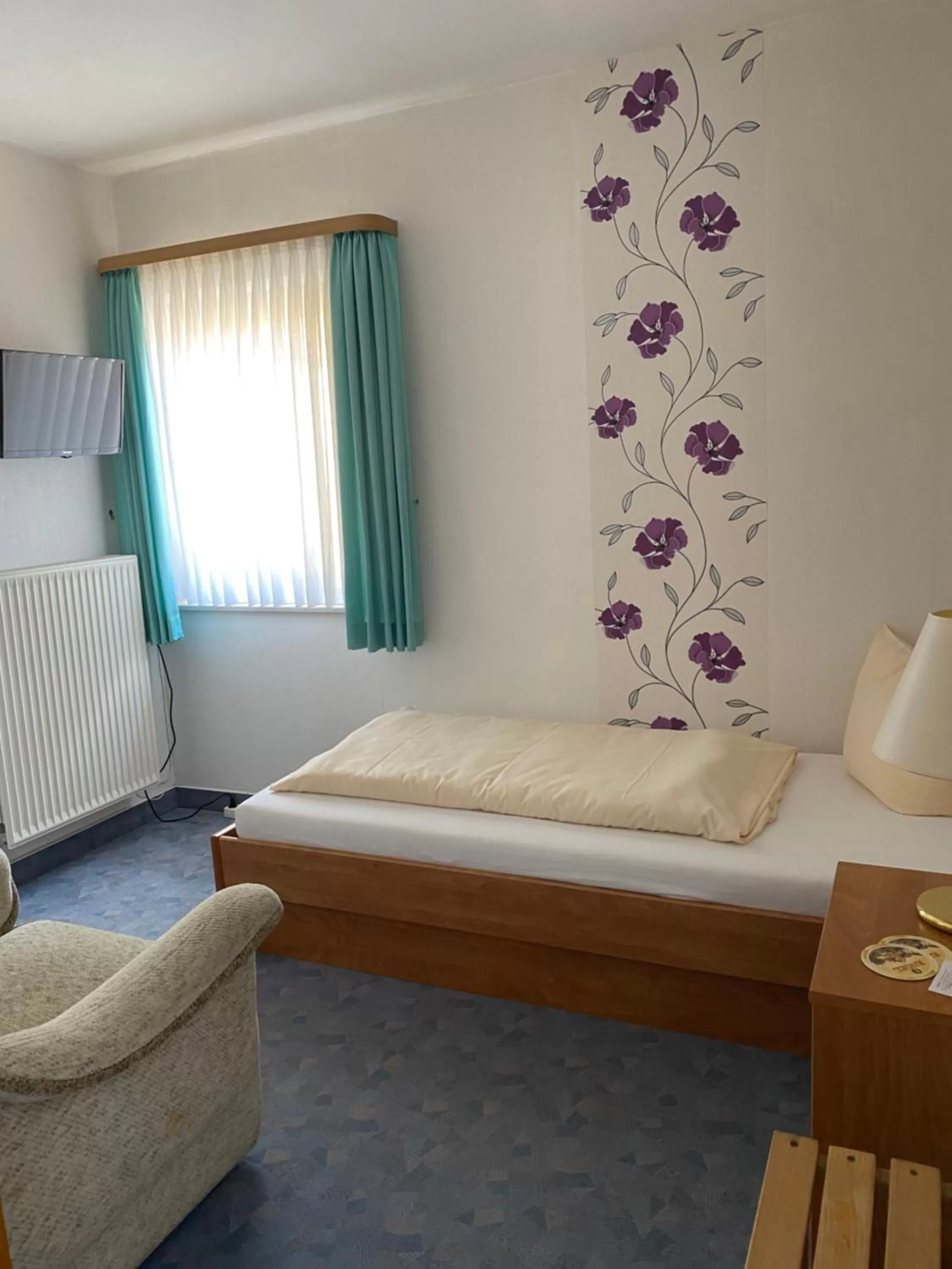 Bed in Hotel Pension Gelpkes Mühle