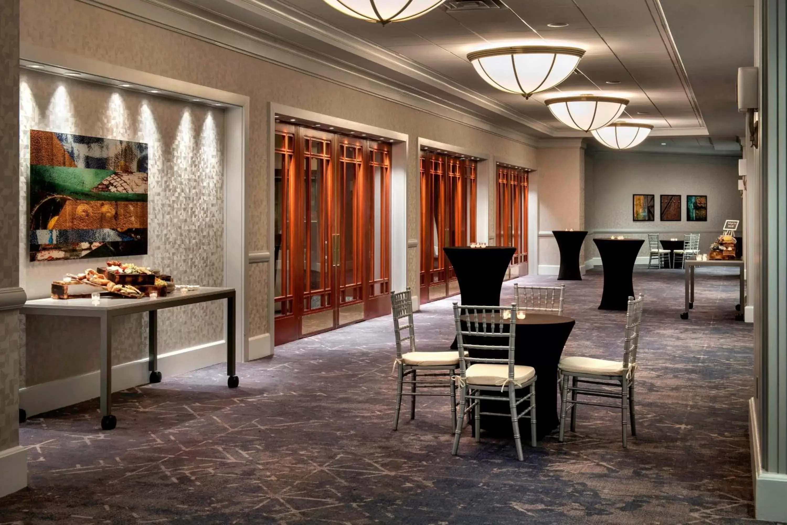 Meeting/conference room, Restaurant/Places to Eat in Philadelphia Airport Marriott