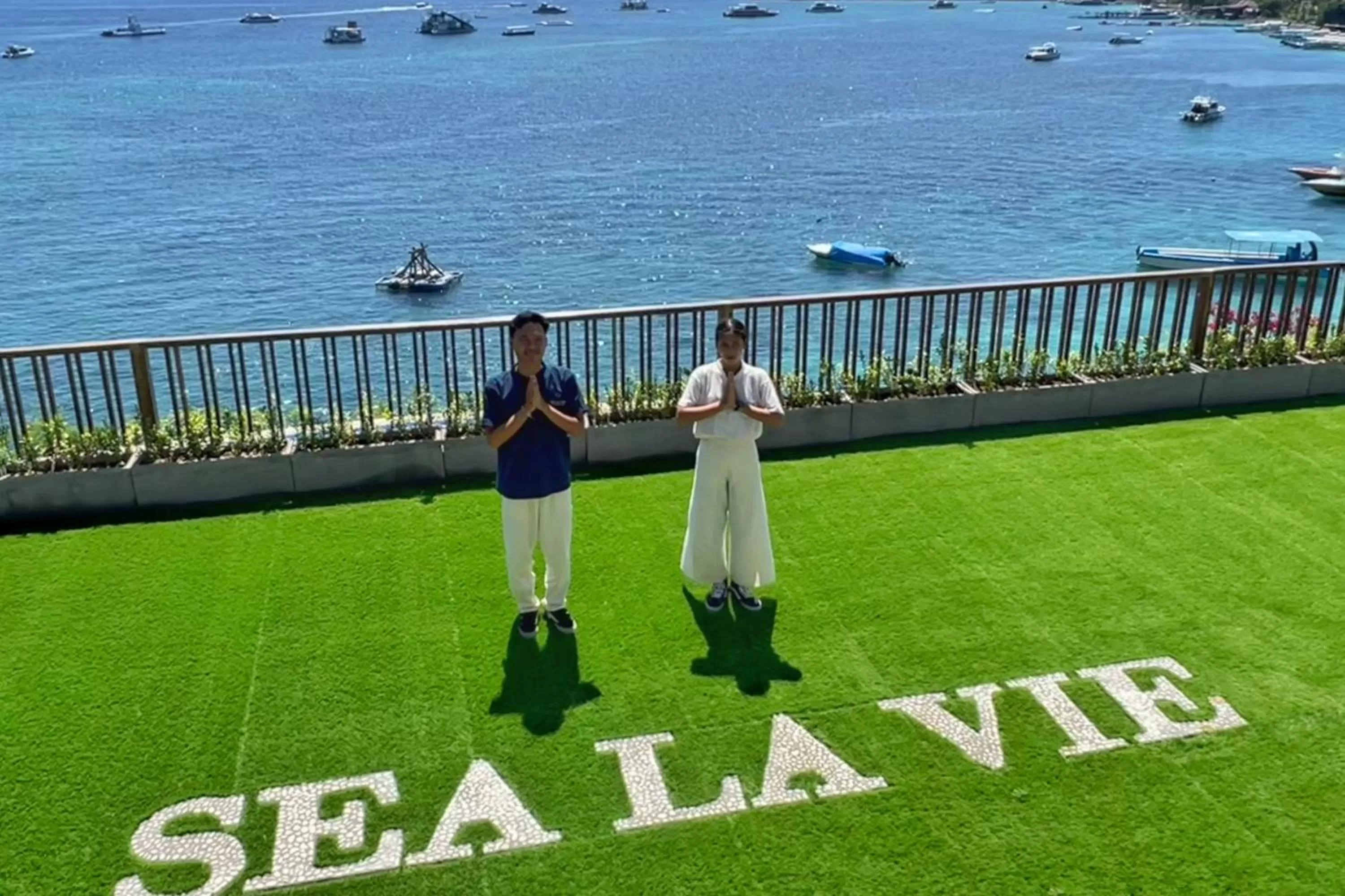 Sea view in Sea La Vie Resort Nusa Penida