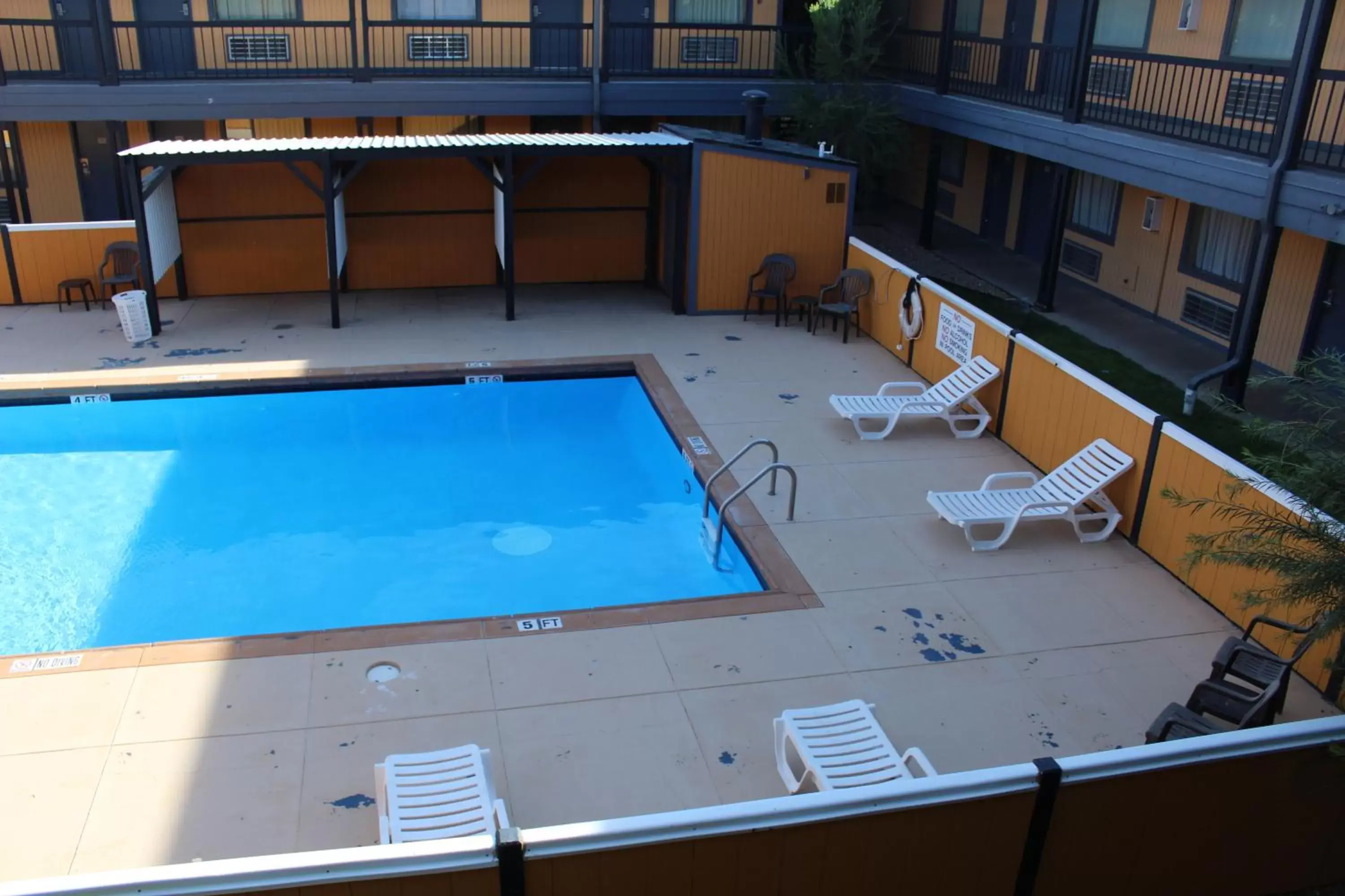 Pool View in The Executive Inn & Suites