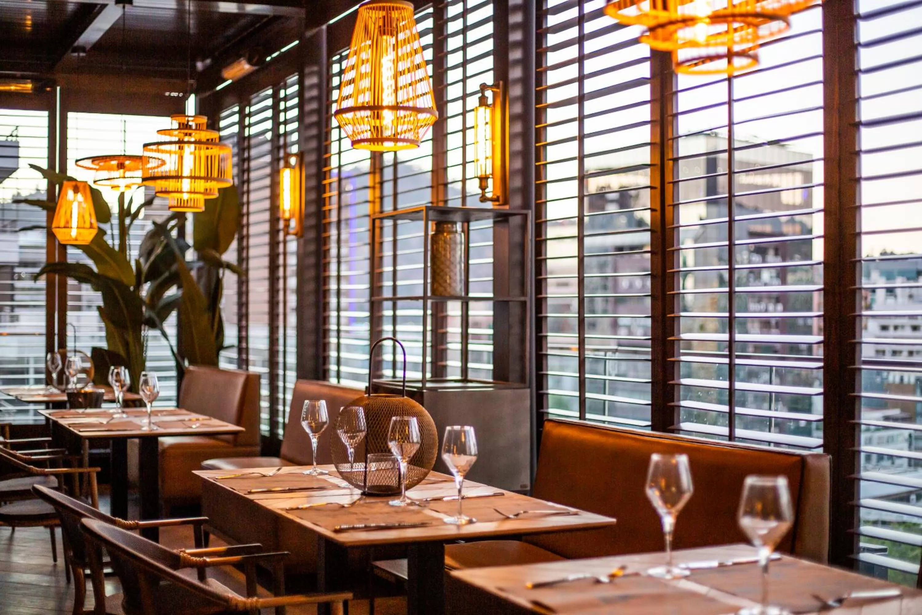 Restaurant/places to eat in Hotel Nodo - El hotel que respira