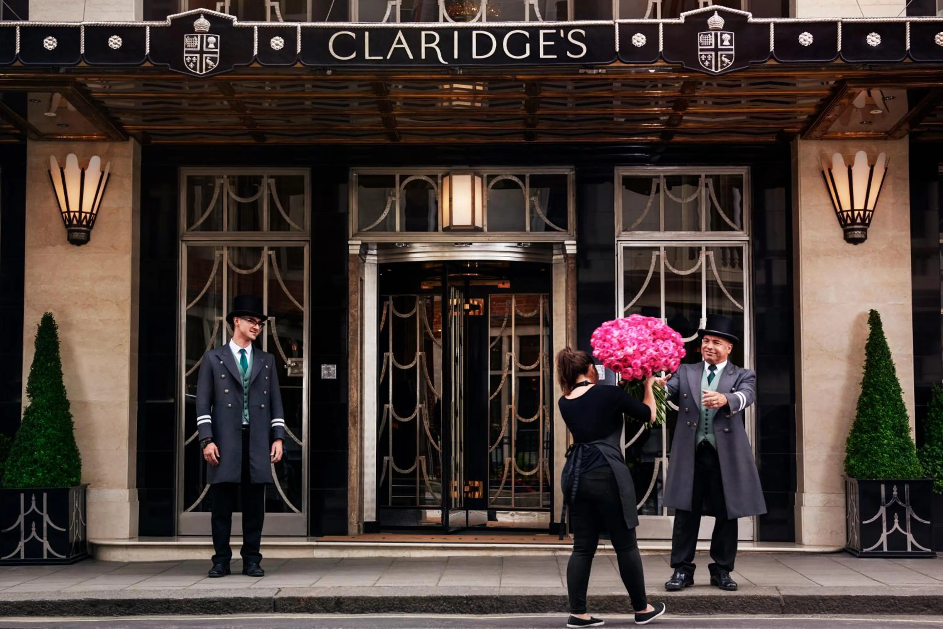 Facade/entrance in Claridge's, Maybourne