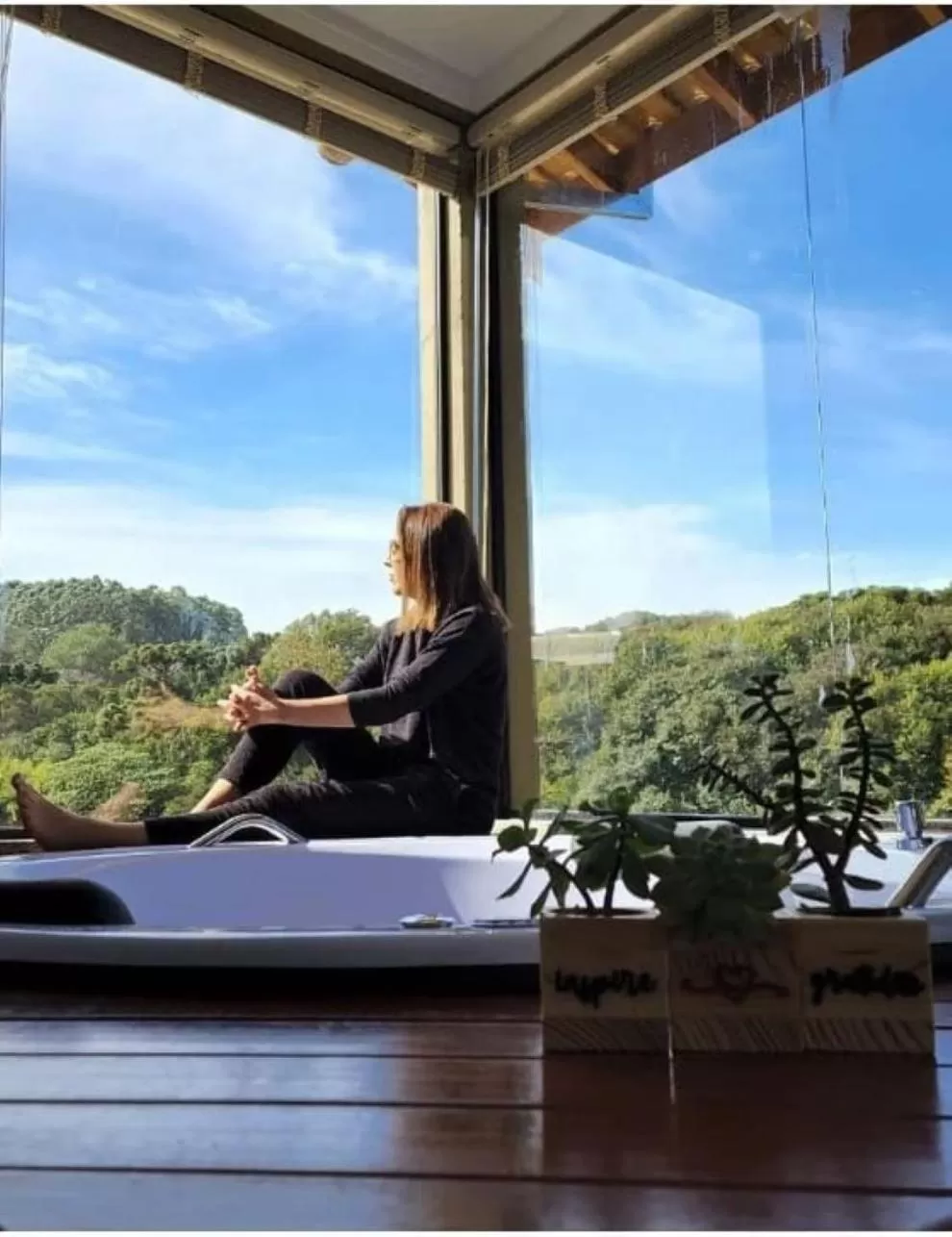 View (from property/room) in Pousada Trem Chic