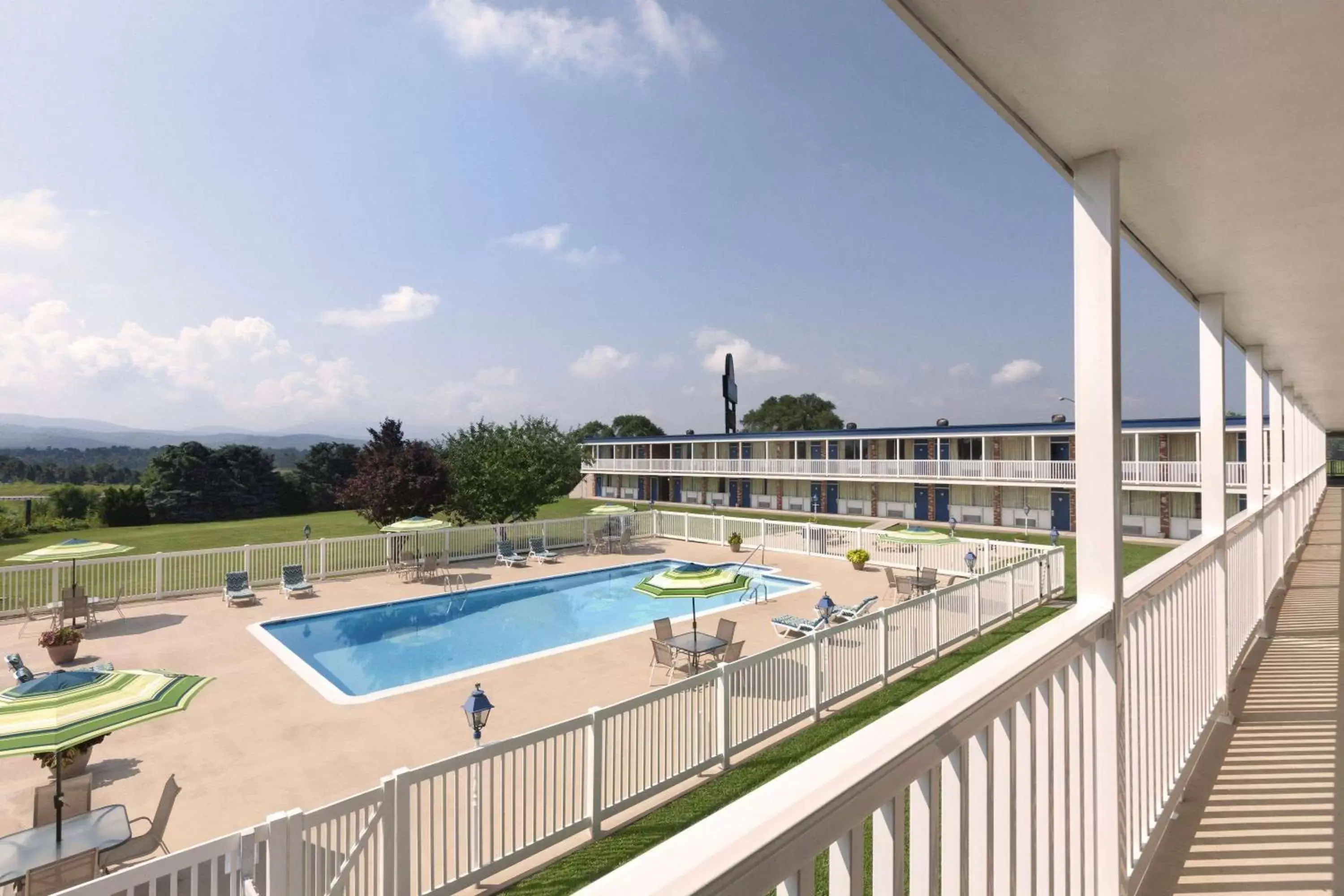 Pool View in Days Inn by Wyndham Waynesboro