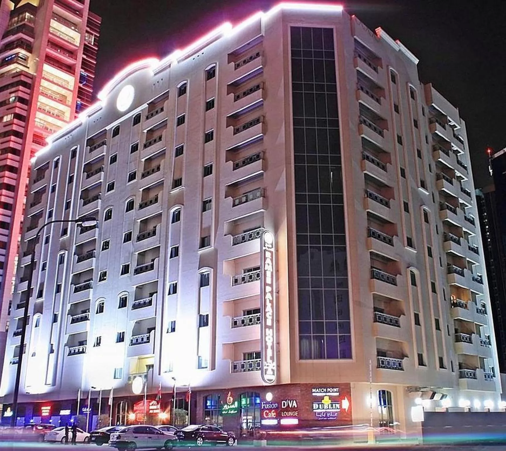 Property building in Ramee Palace Hotel