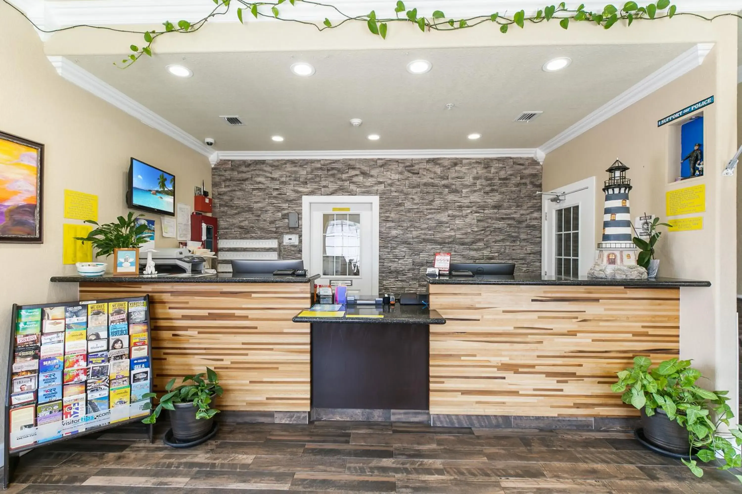 Lobby or reception in Lighthouse Inn Lobby or reception in Lighthouse Inn