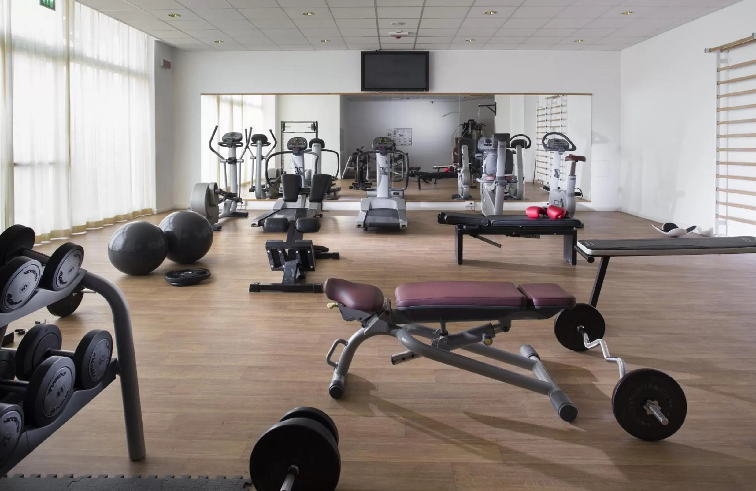 Fitness centre/facilities in Hotel Cube