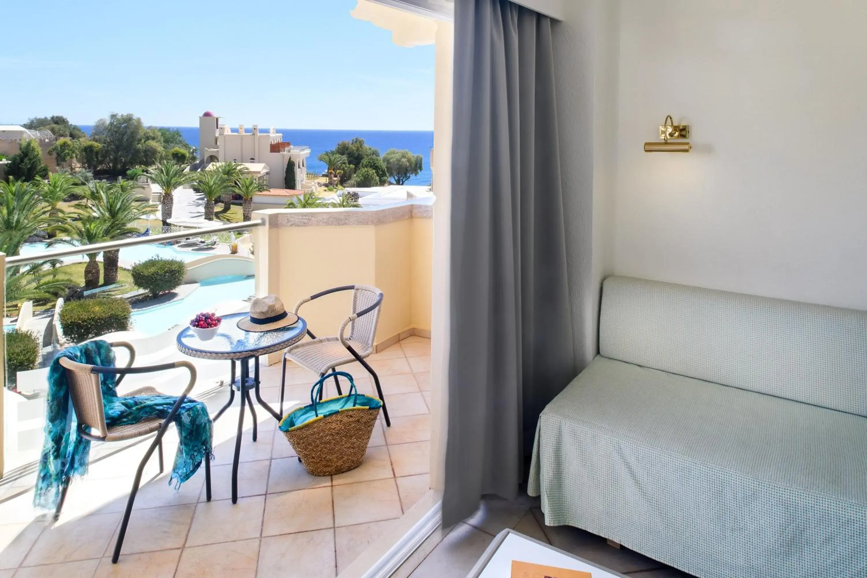 Family Room with Sea View in Lindos Royal Resort