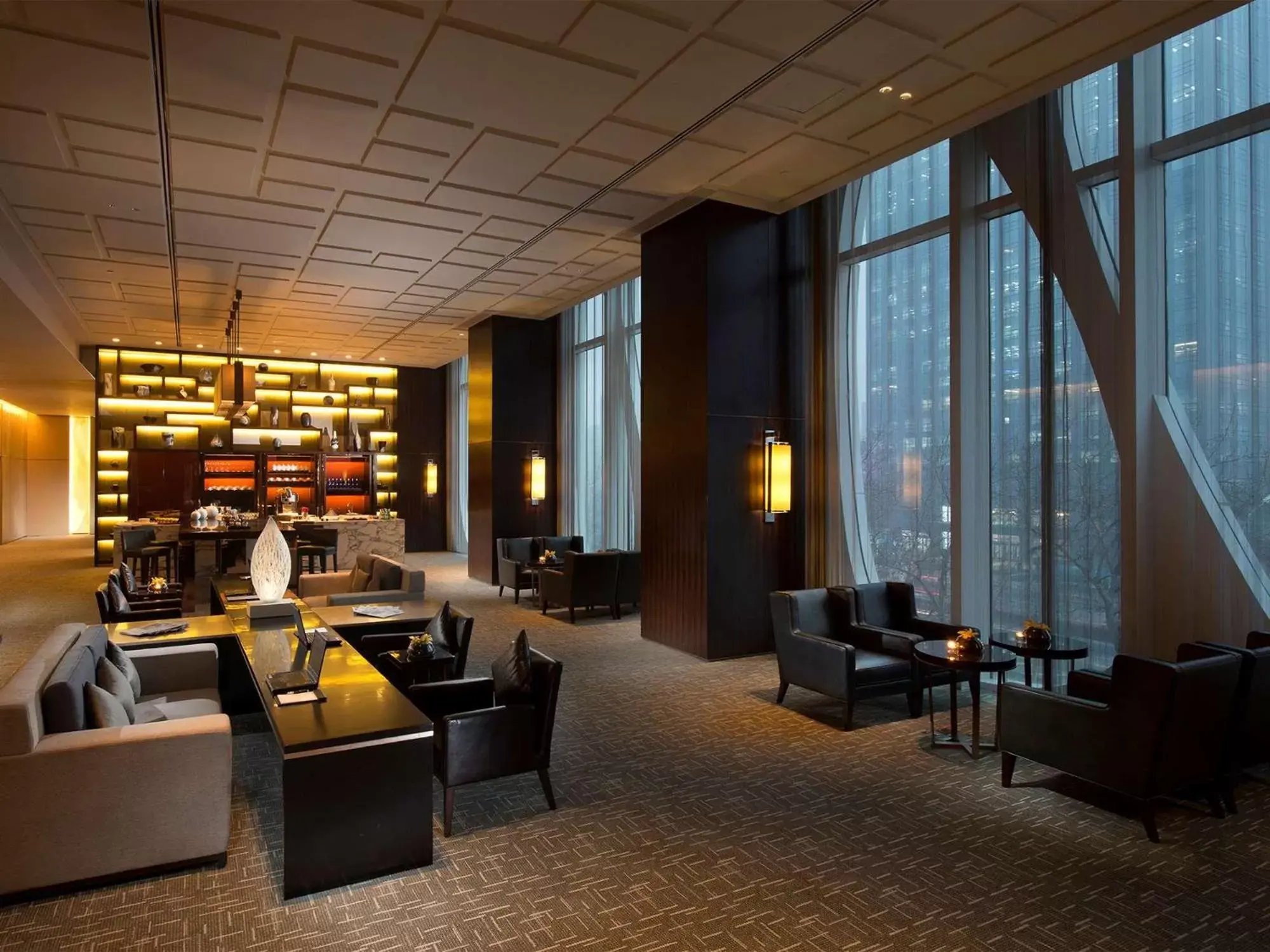 Business facilities, Lounge/Bar in Conrad Beijing