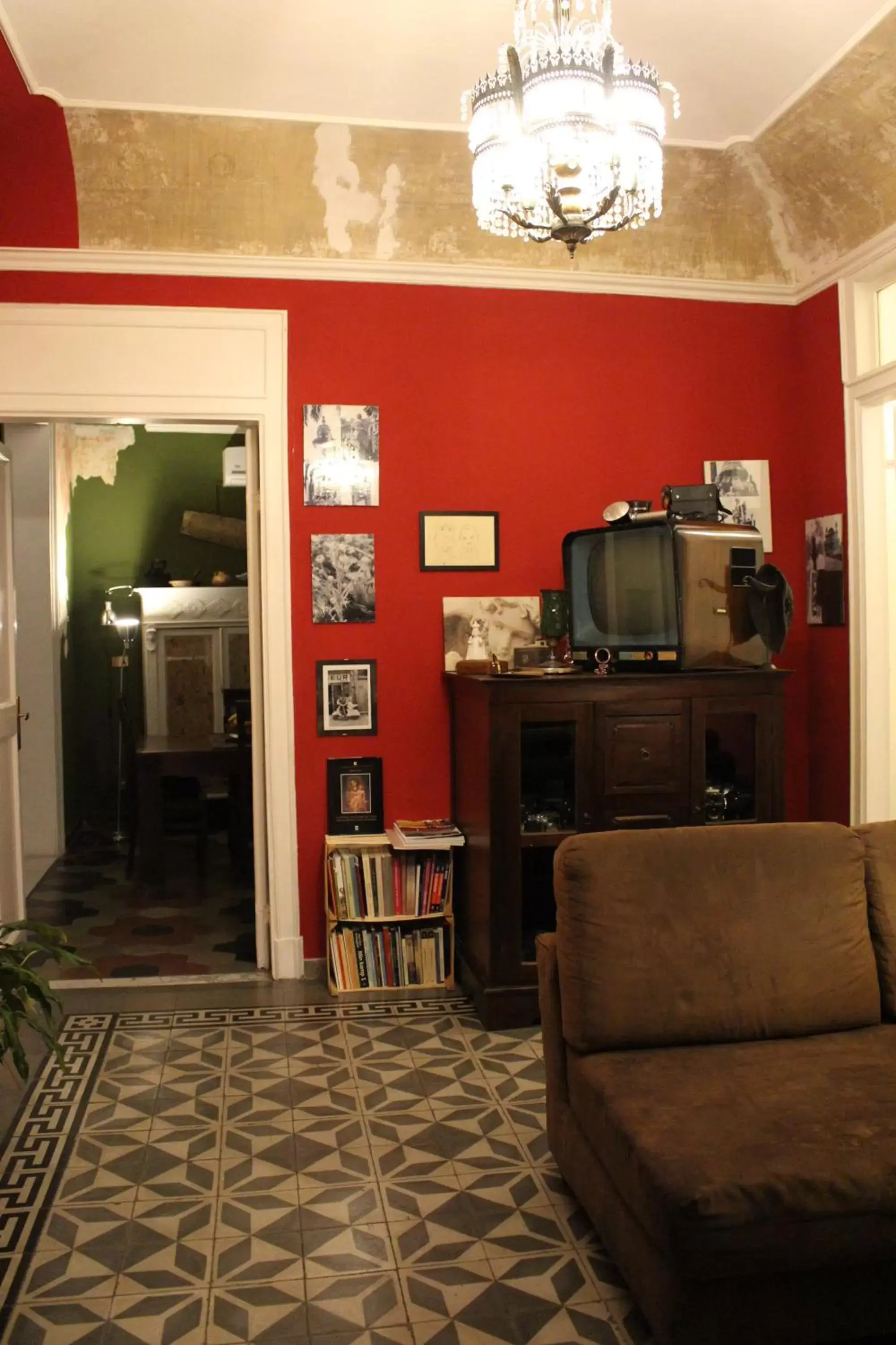 Living room in La Via delle Biciclette