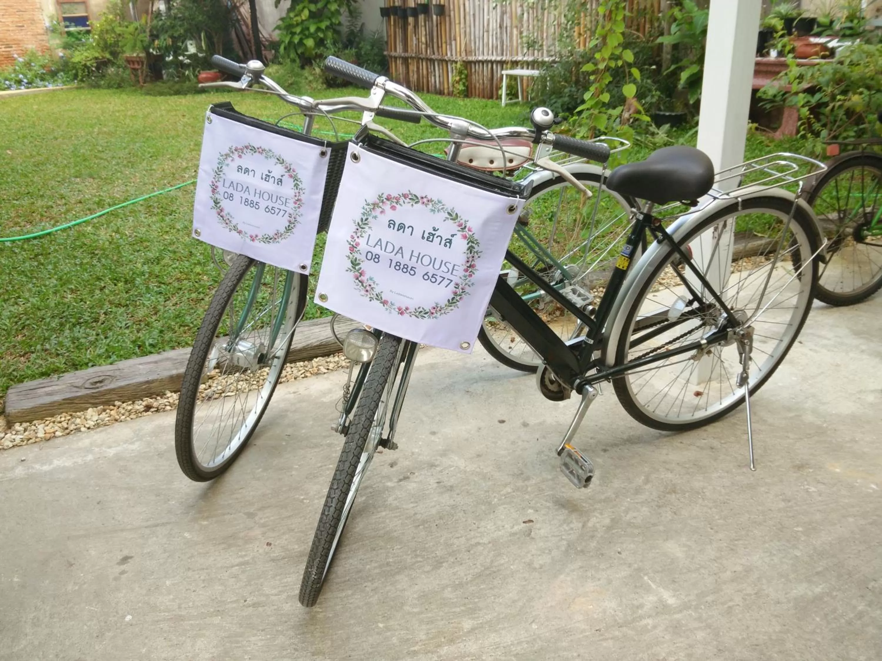 Cycling in Lada House