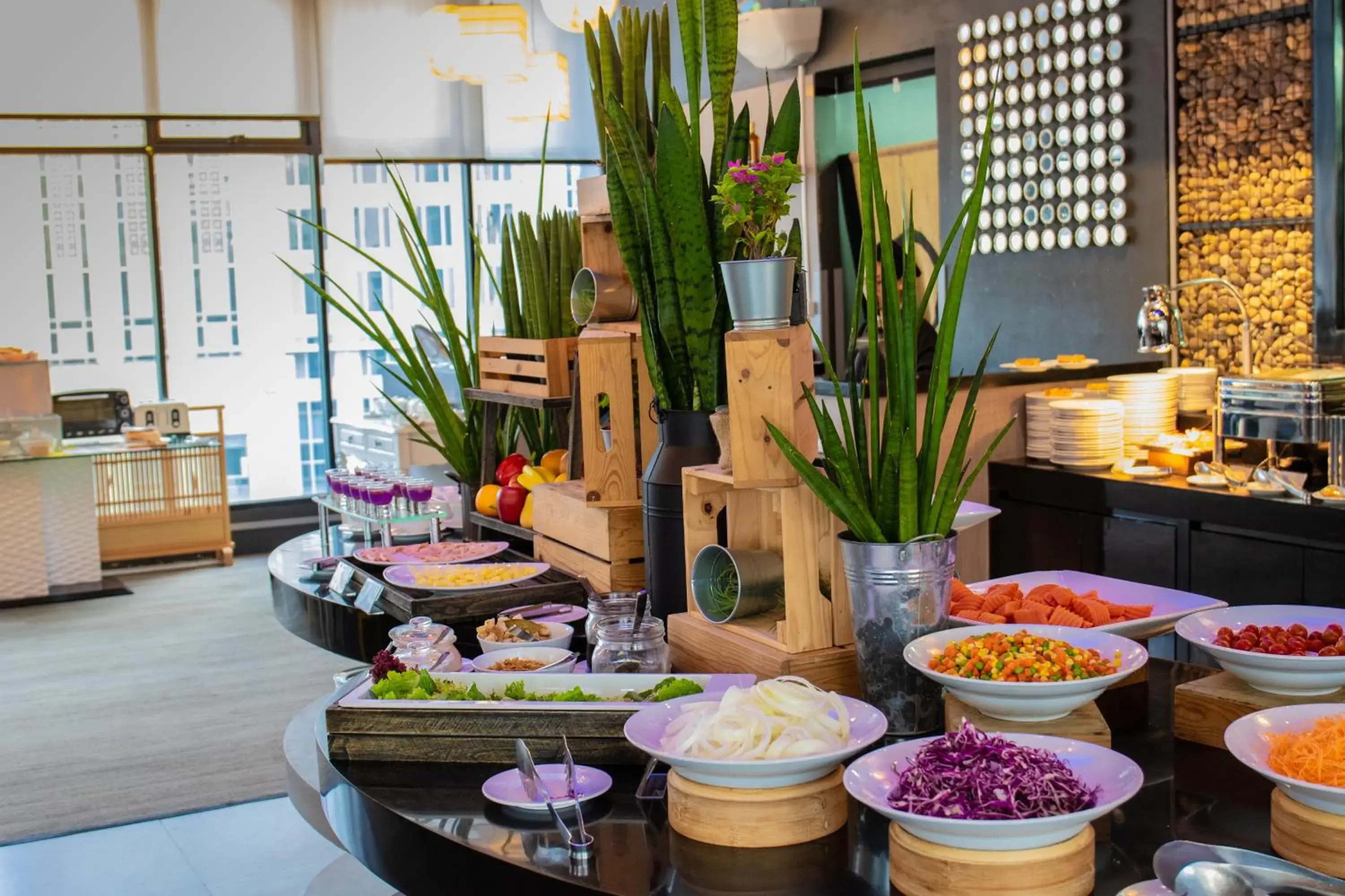 Breakfast in Hotel Clover Asoke - SHA Extra Plus Breakfast in Hotel Clover Asoke - SHA Extra Plus