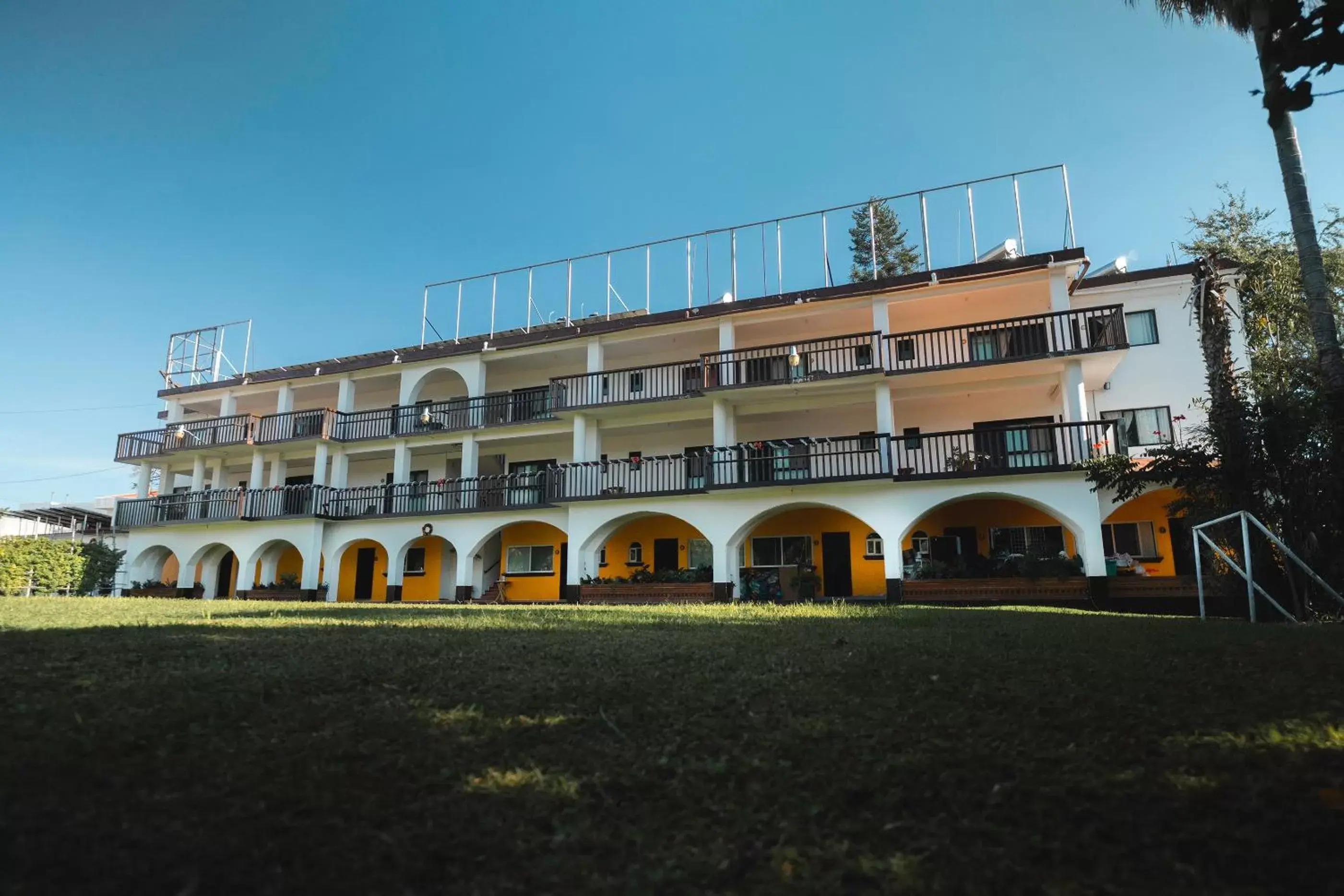 Property building in Hotel Quinta Moctezuma Property building in Hotel Quinta Moctezuma