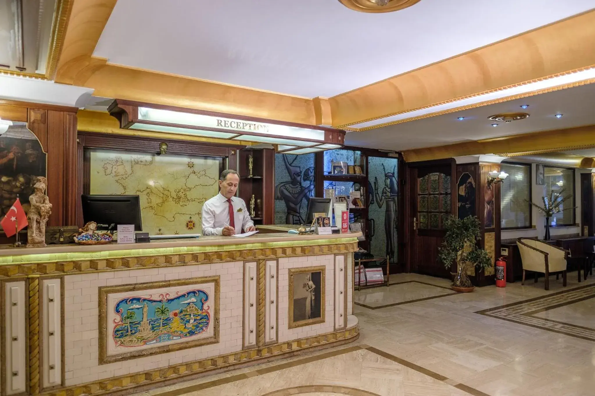 Lobby or reception, Lobby/Reception in Oglakcioglu Park Boutique Hotel