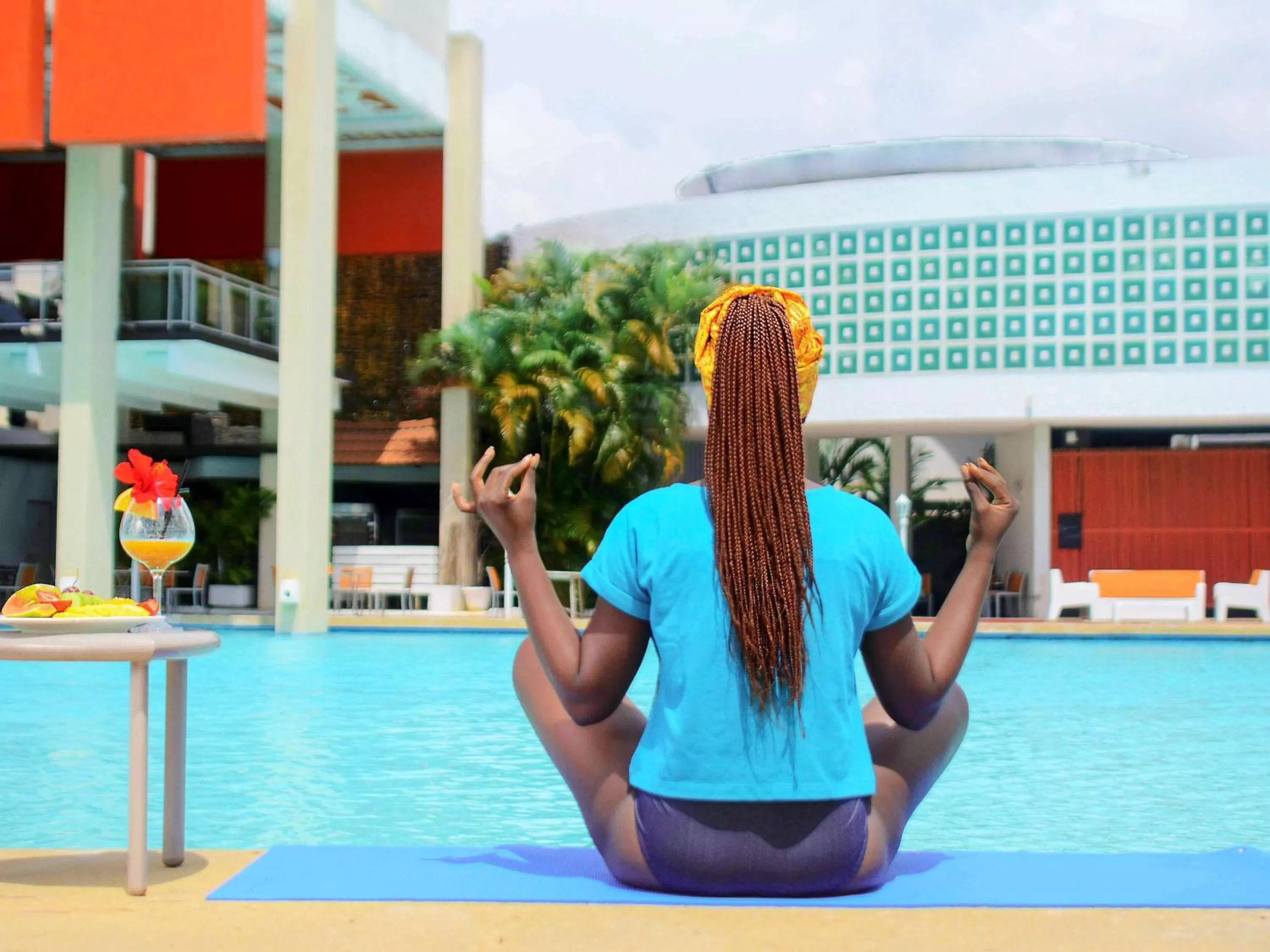 On site in Sofitel Abidjan Hotel Ivoire