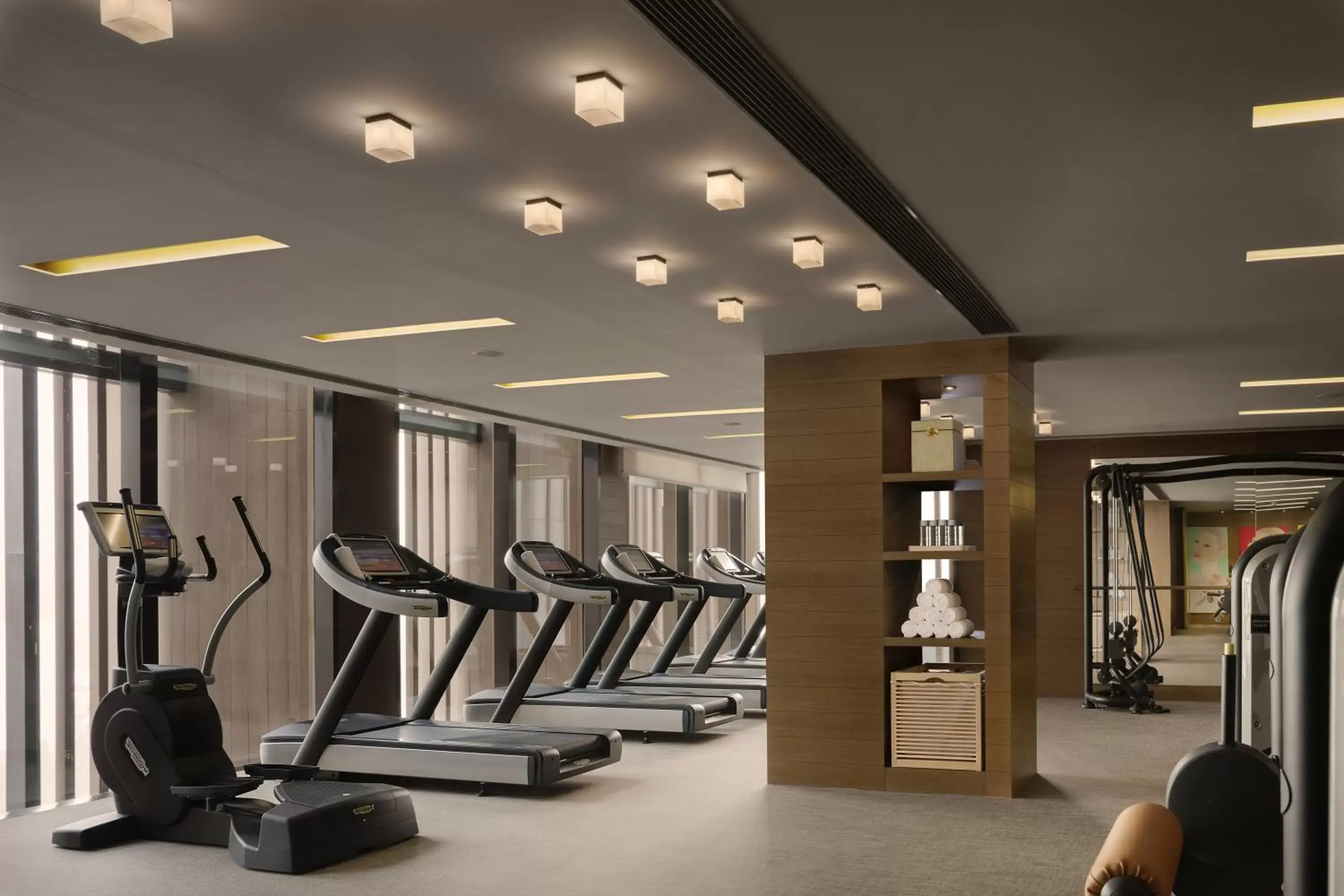 Fitness centre/facilities in Rosewood Beijing Fitness centre/facilities in Rosewood Beijing