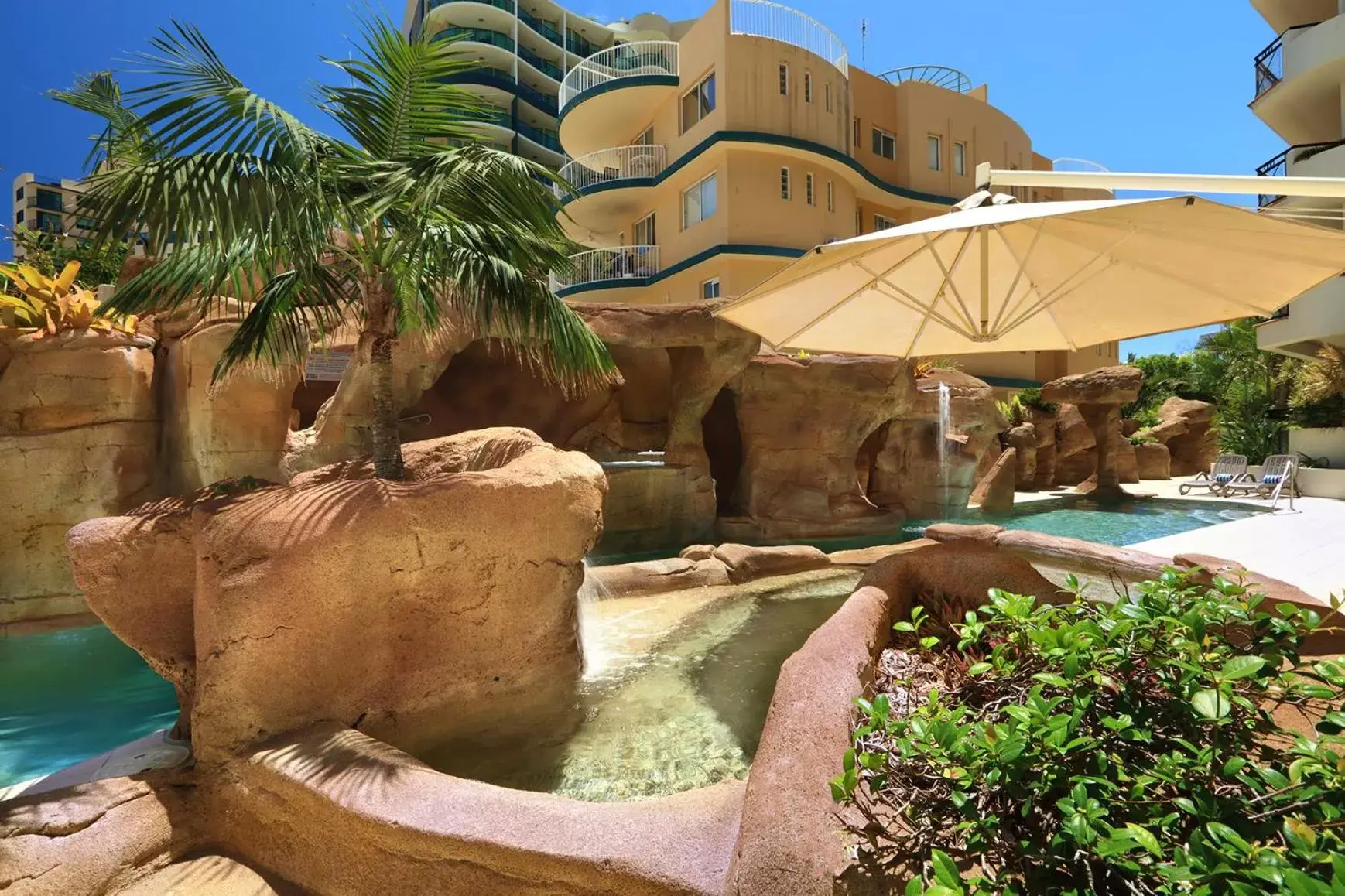 Hot Tub, Swimming Pool in Caribbean Resort