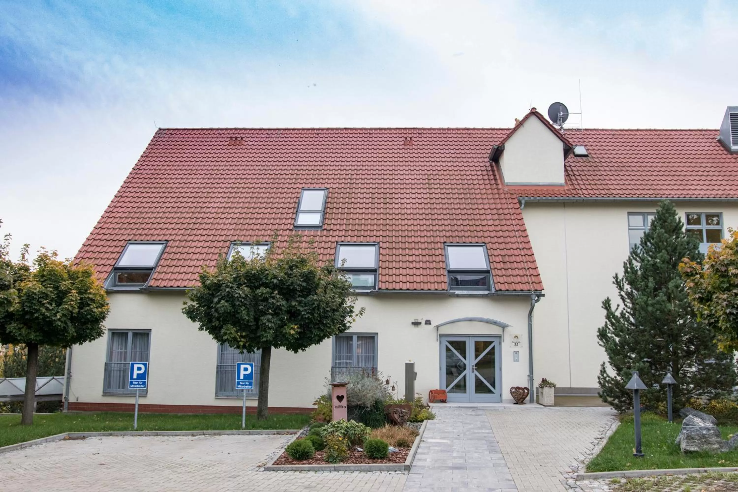 Property building in Pilgrims Inn Kreischa