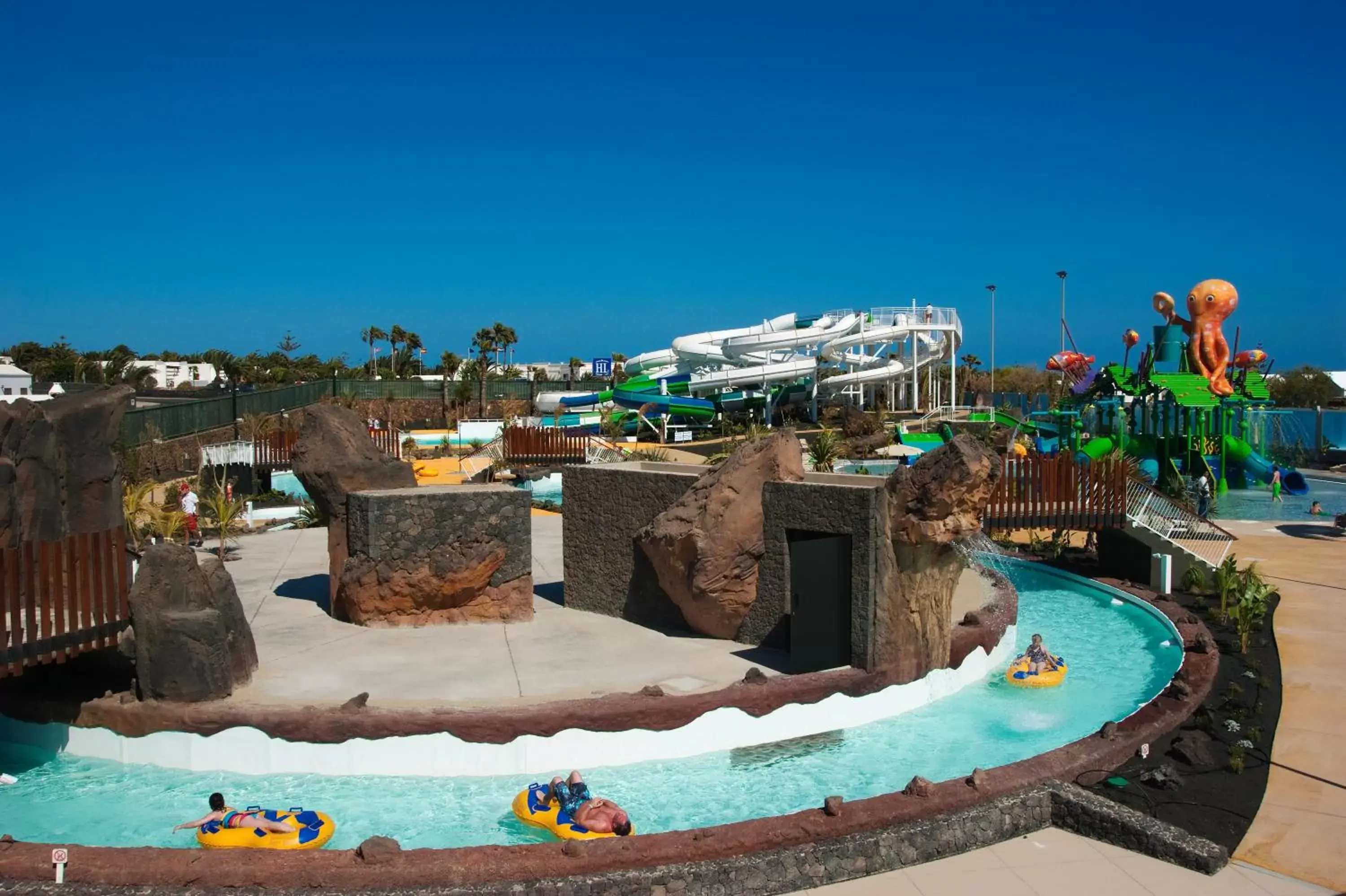 Aqua park, Bird's-eye View in Relaxia Lanzasur Club - Aqualava Water Park