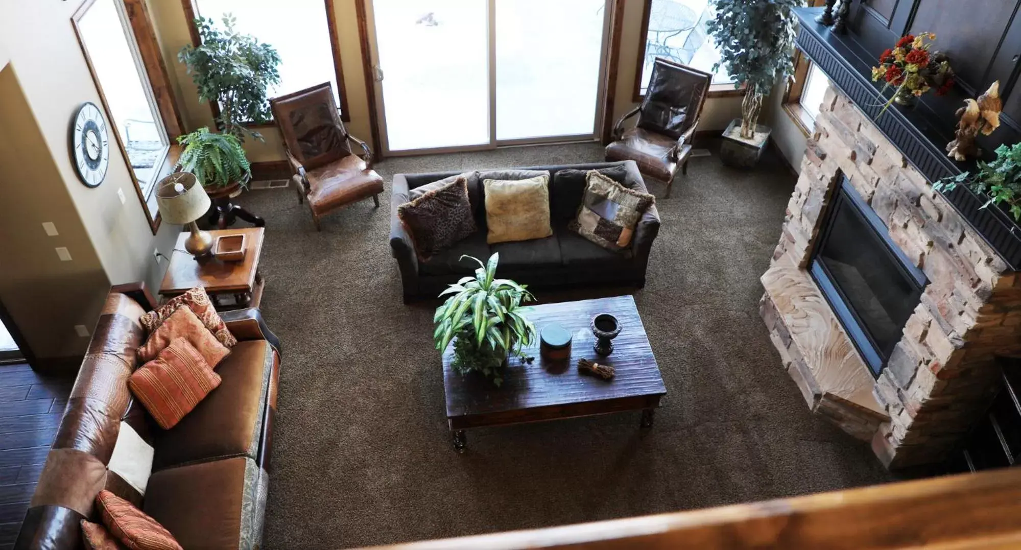 Seating Area in Zion Ponderosa Ranch Resort