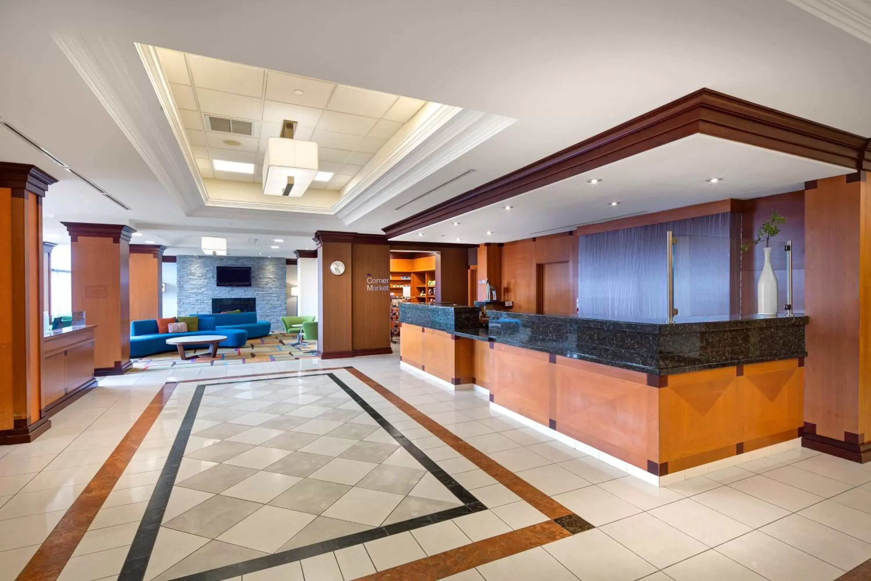 Lobby or reception, Lobby/Reception in Fairfield Inn & Suites by Marriott Toronto Airport