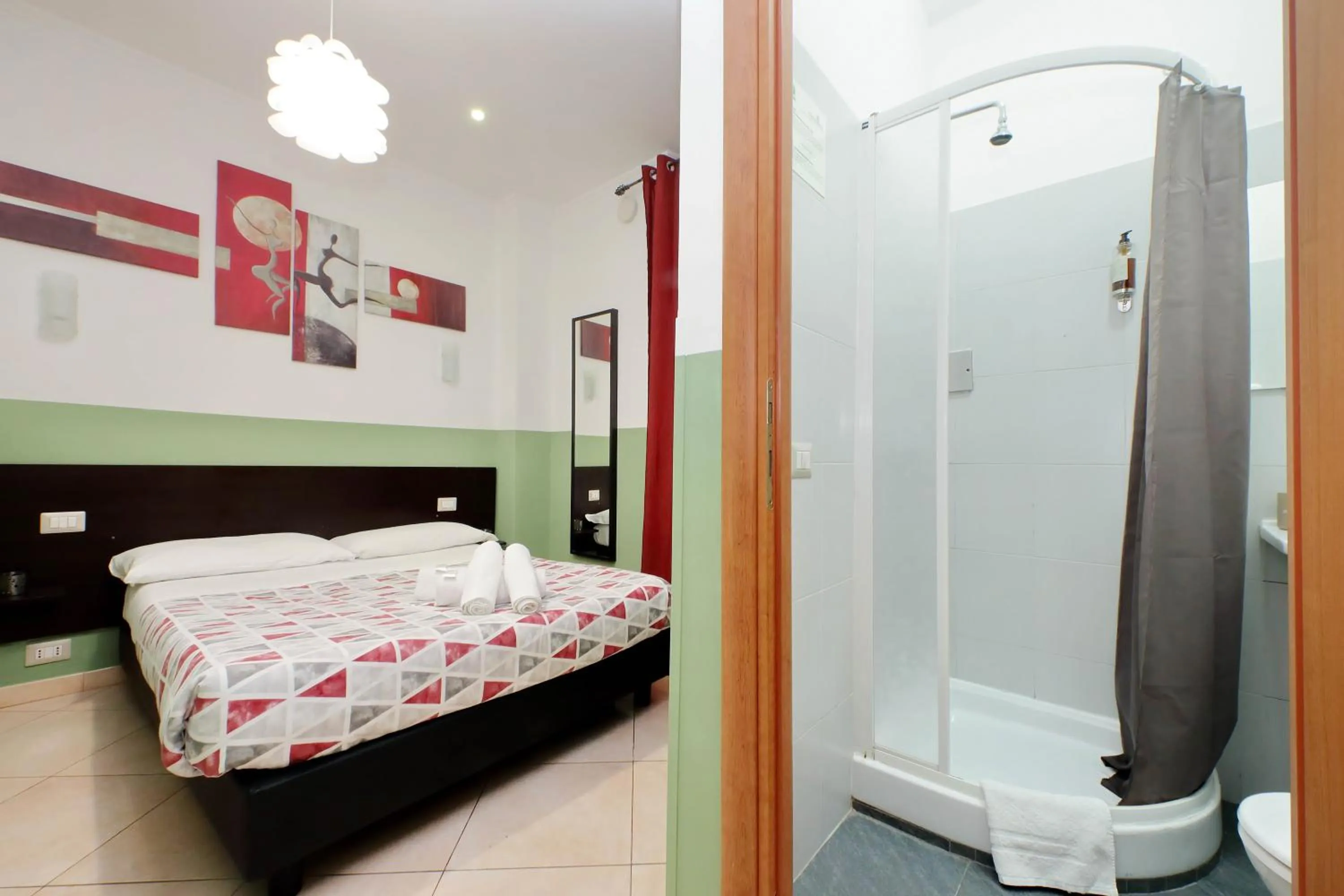 Bathroom, Bed in Dandi Domus