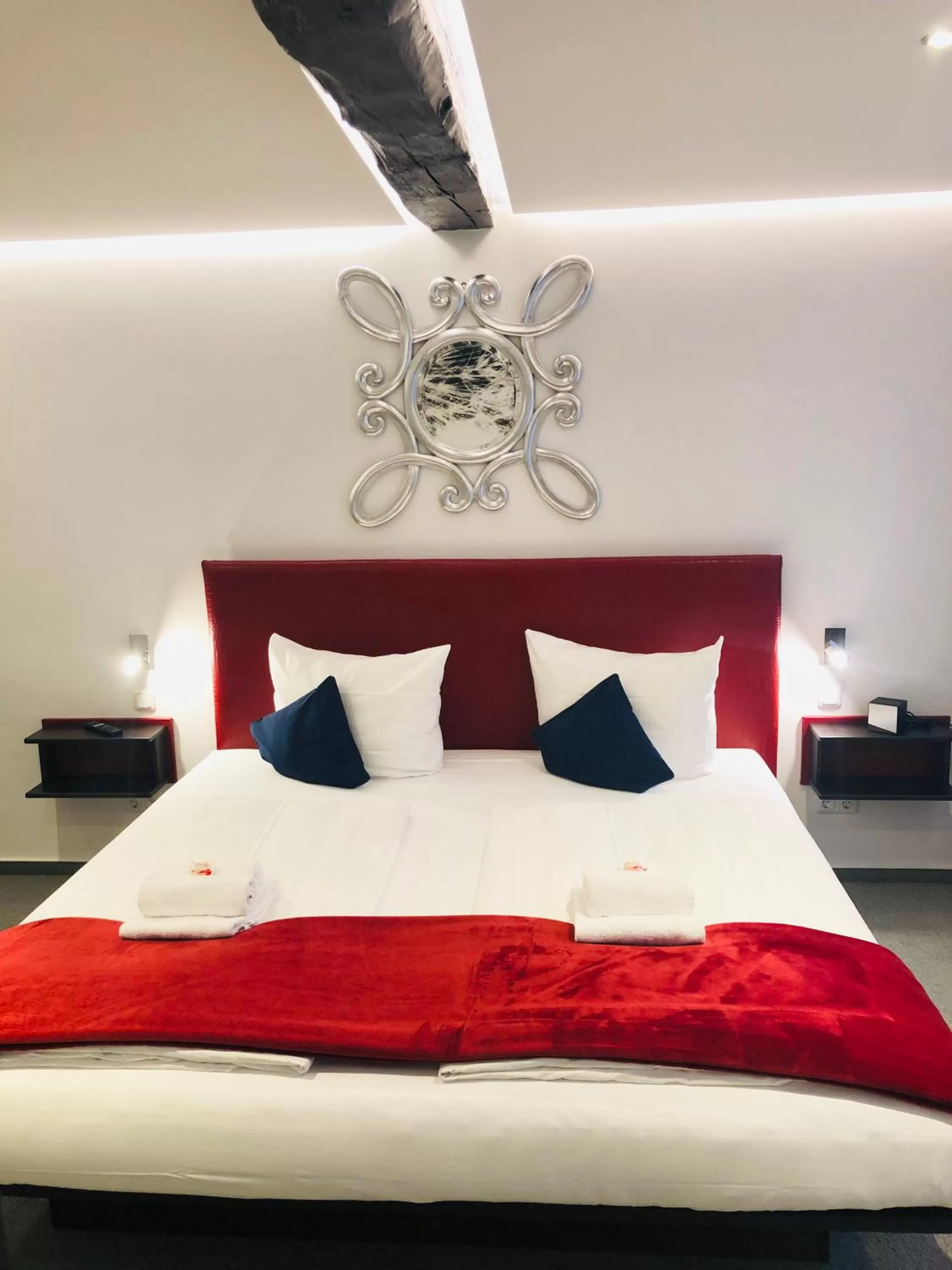 Bed in Hotel am Schloss