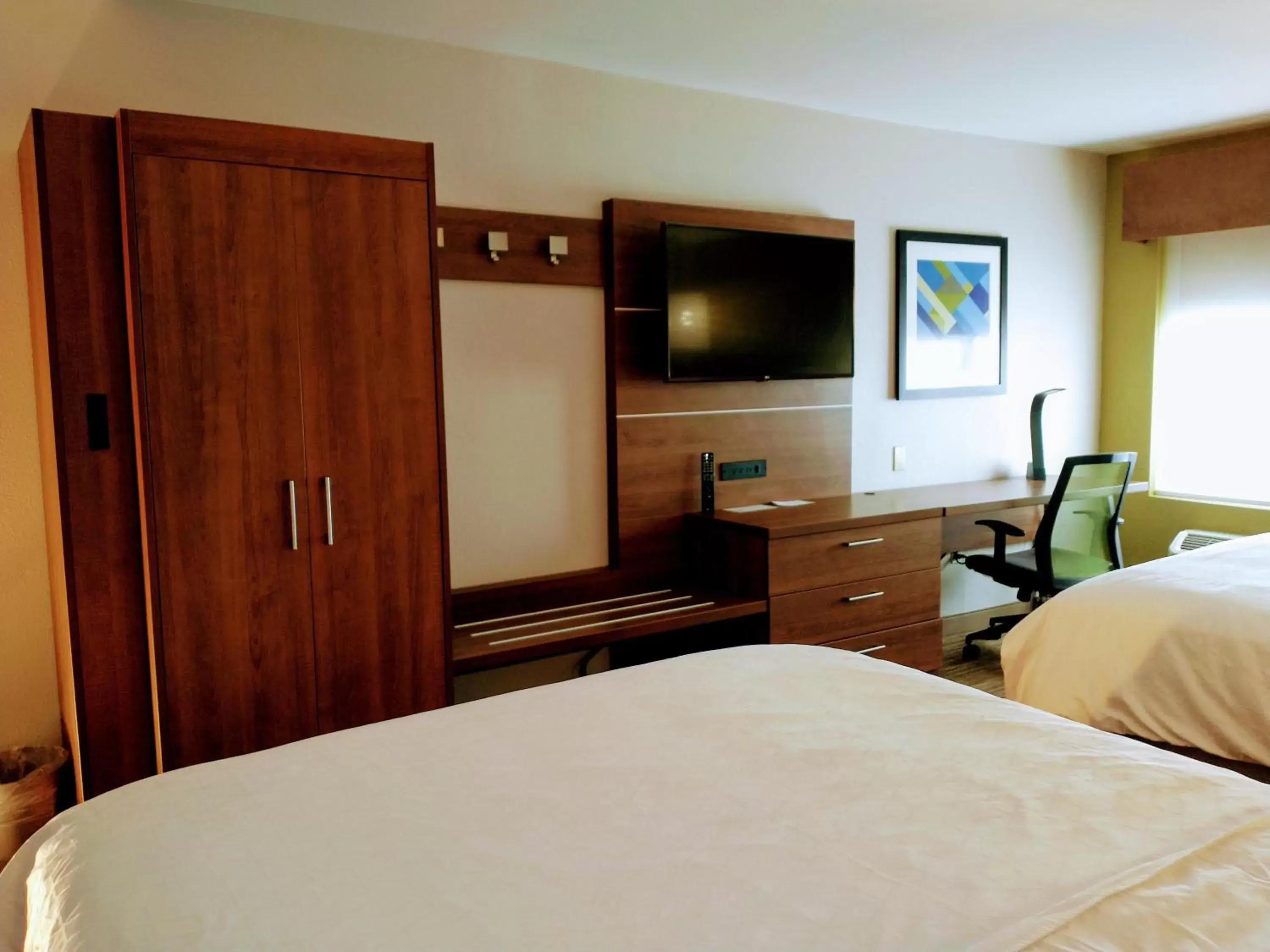 Photo of the whole room, Bed in Holiday Inn Express Hotel & Suites Madison, an IHG Hotel