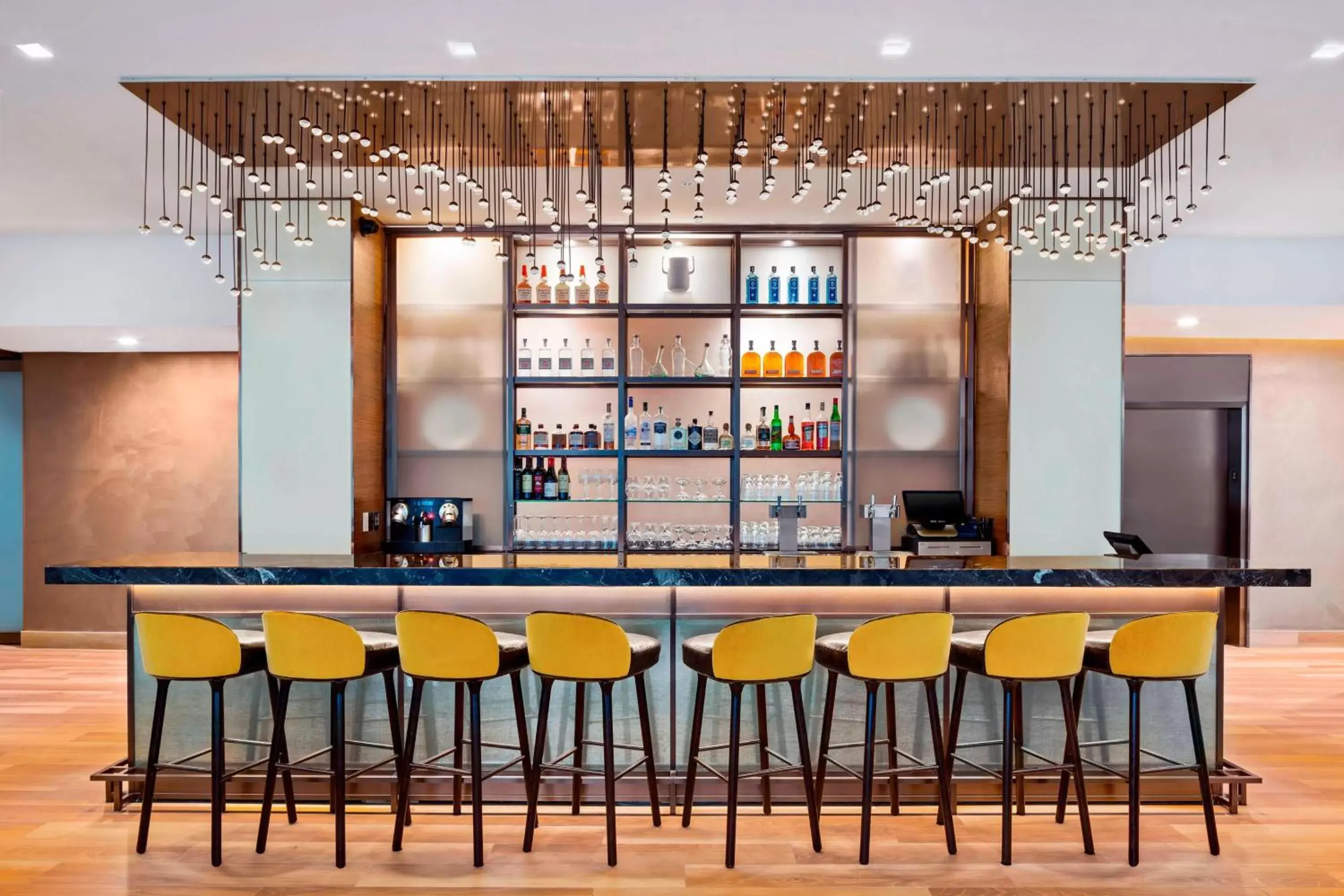 Lounge or bar, Lounge/Bar in AC Hotel by Marriott New York Downtown