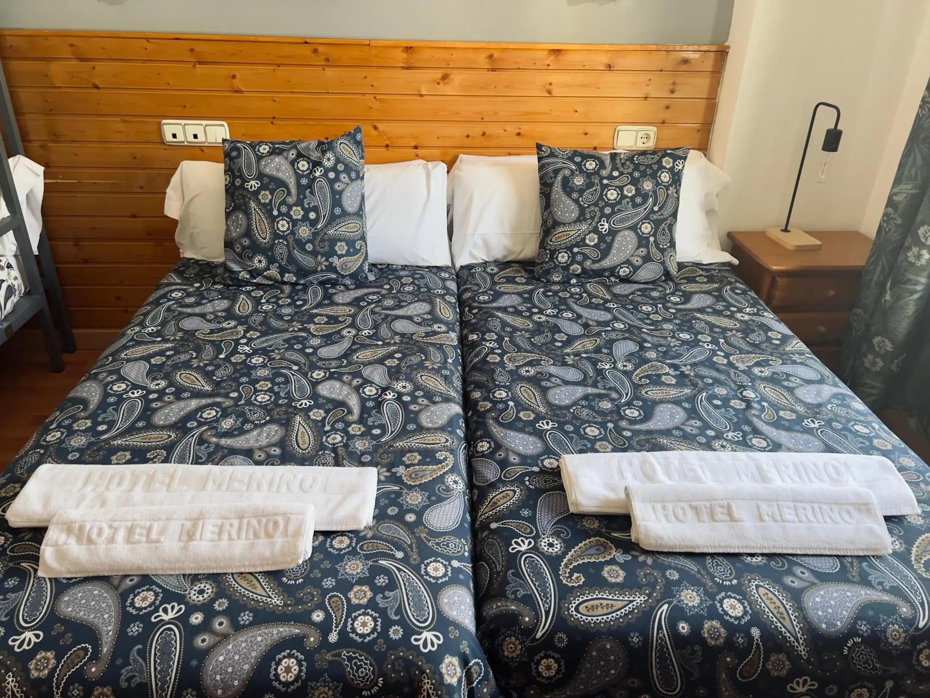 Bed in Hotel Merino