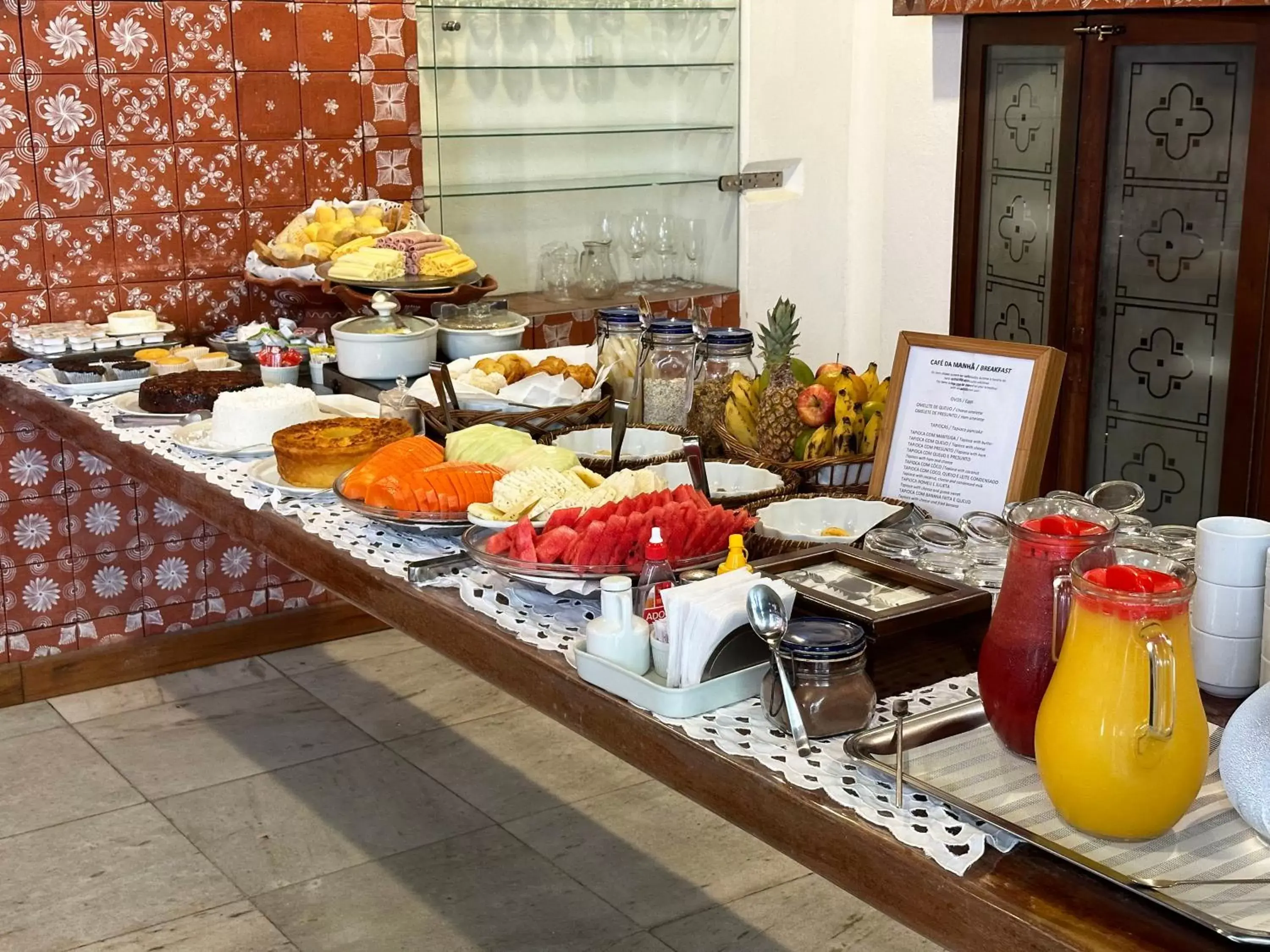 Breakfast in Hotel Catharina Paraguaçu