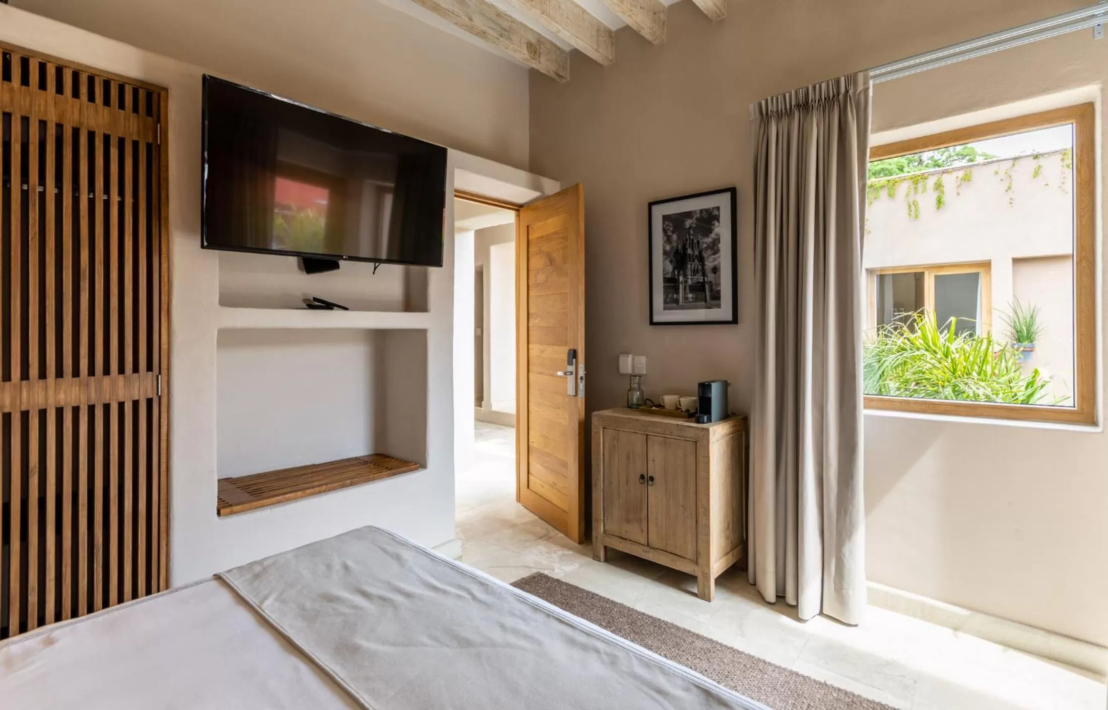 Bed in Casa Quebrada Hotel Boutique