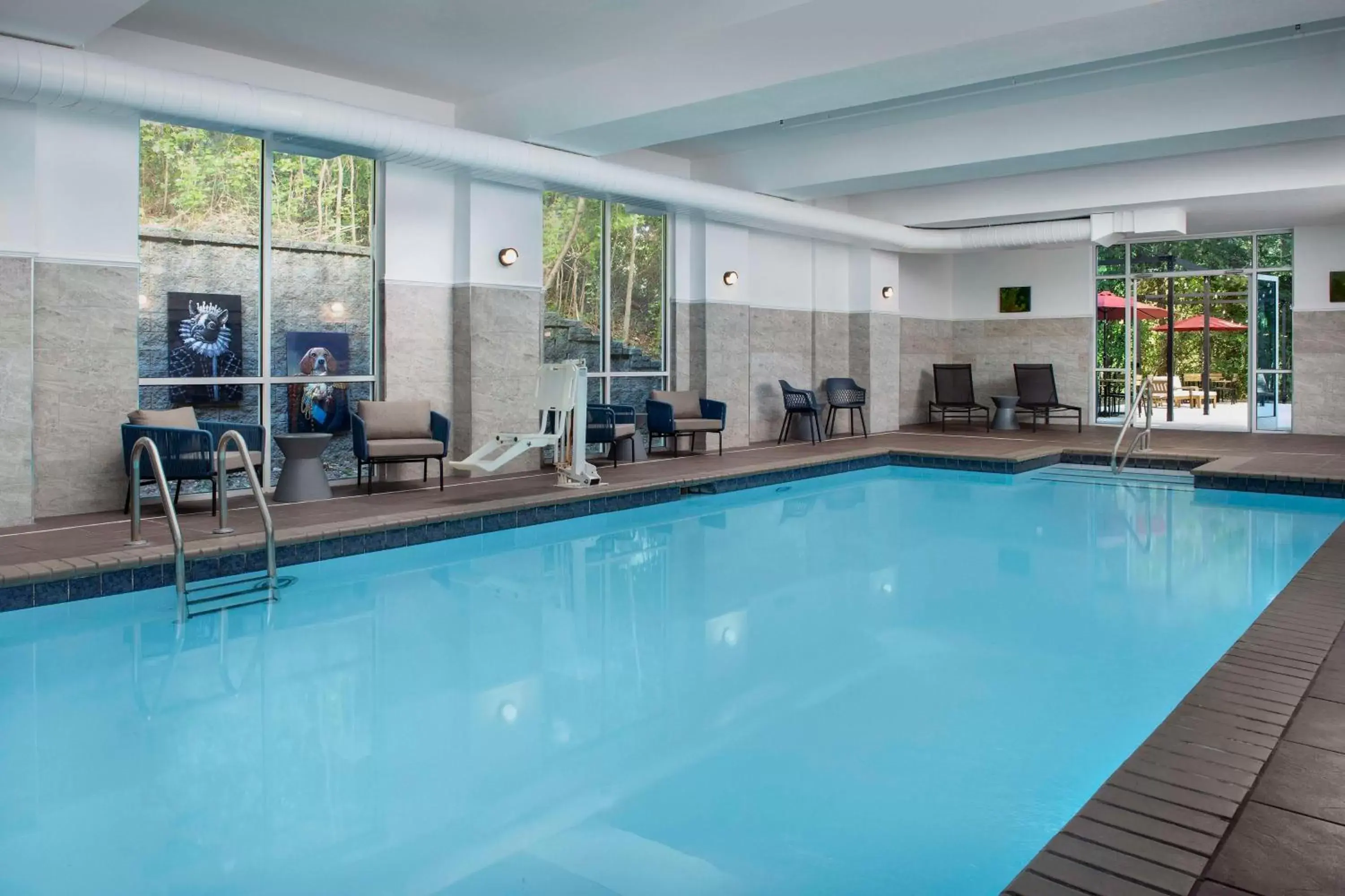 Pool view, Swimming Pool in Doubletree by Hilton Chattanooga Hamilton Place