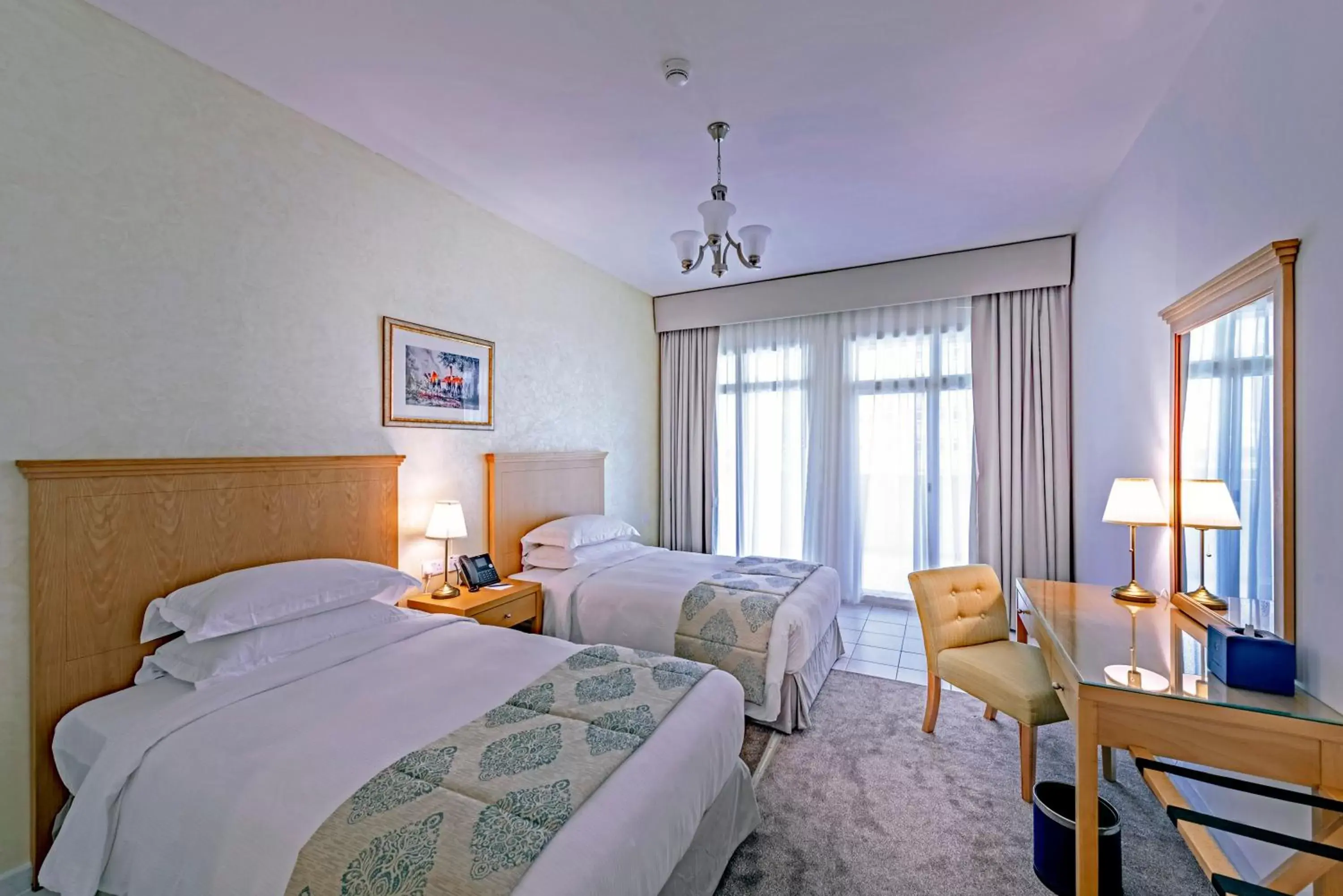 Bedroom in Swissôtel Al Murooj Dubai