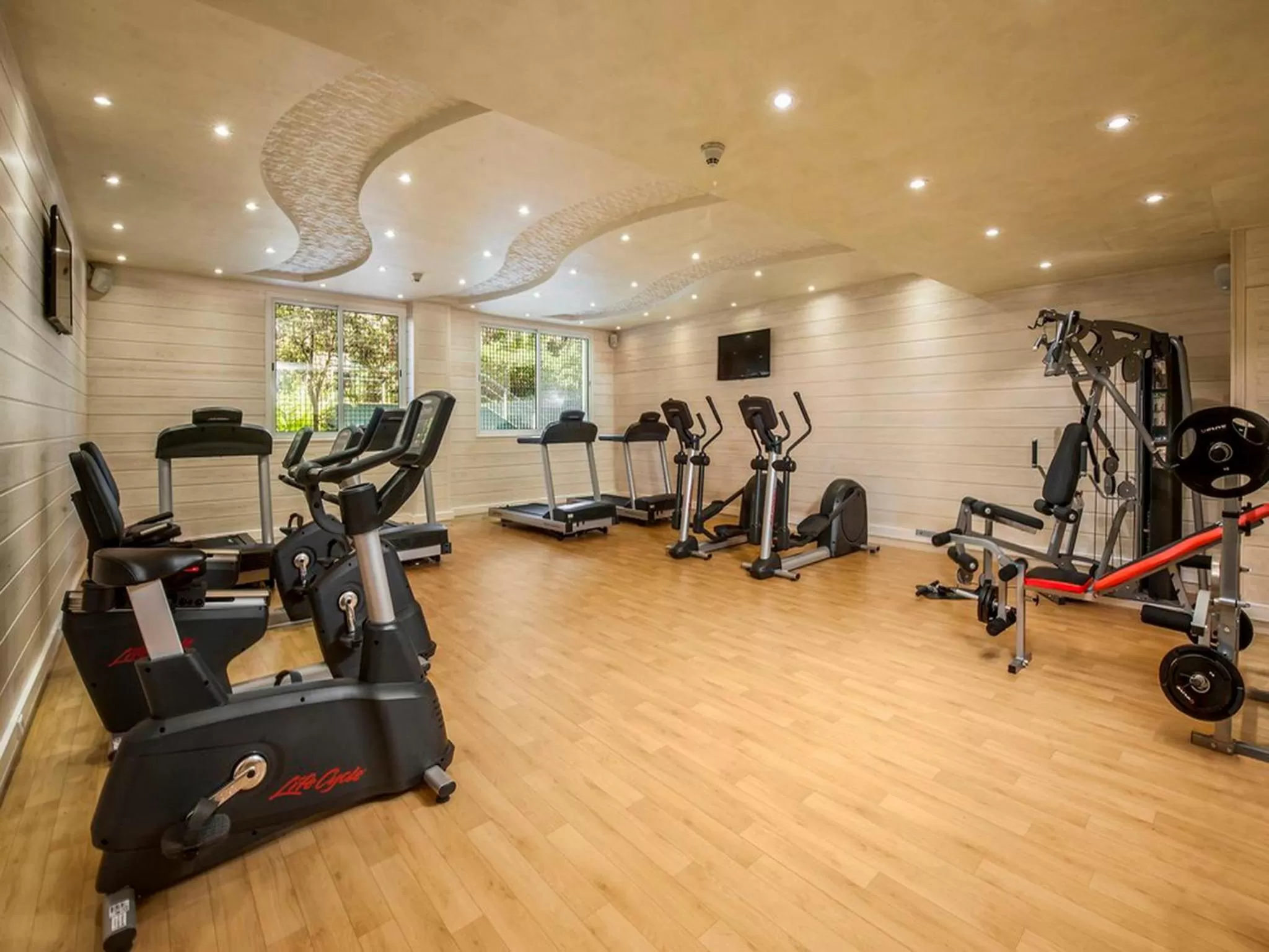 Fitness centre/facilities in Hôtel Club Val d'Anfa Casablanca Ocean view