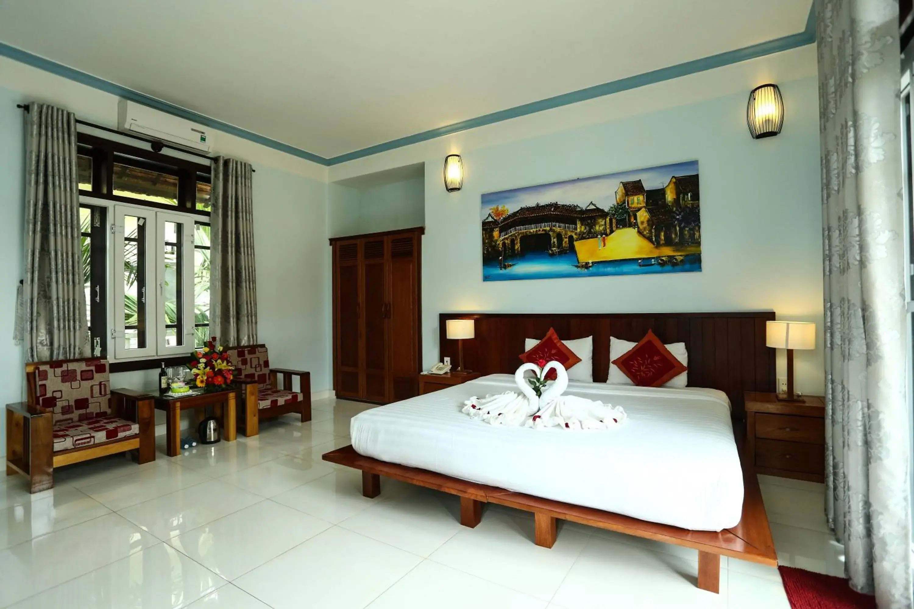 Bedroom, Bed in Hoi An Holiday Villa