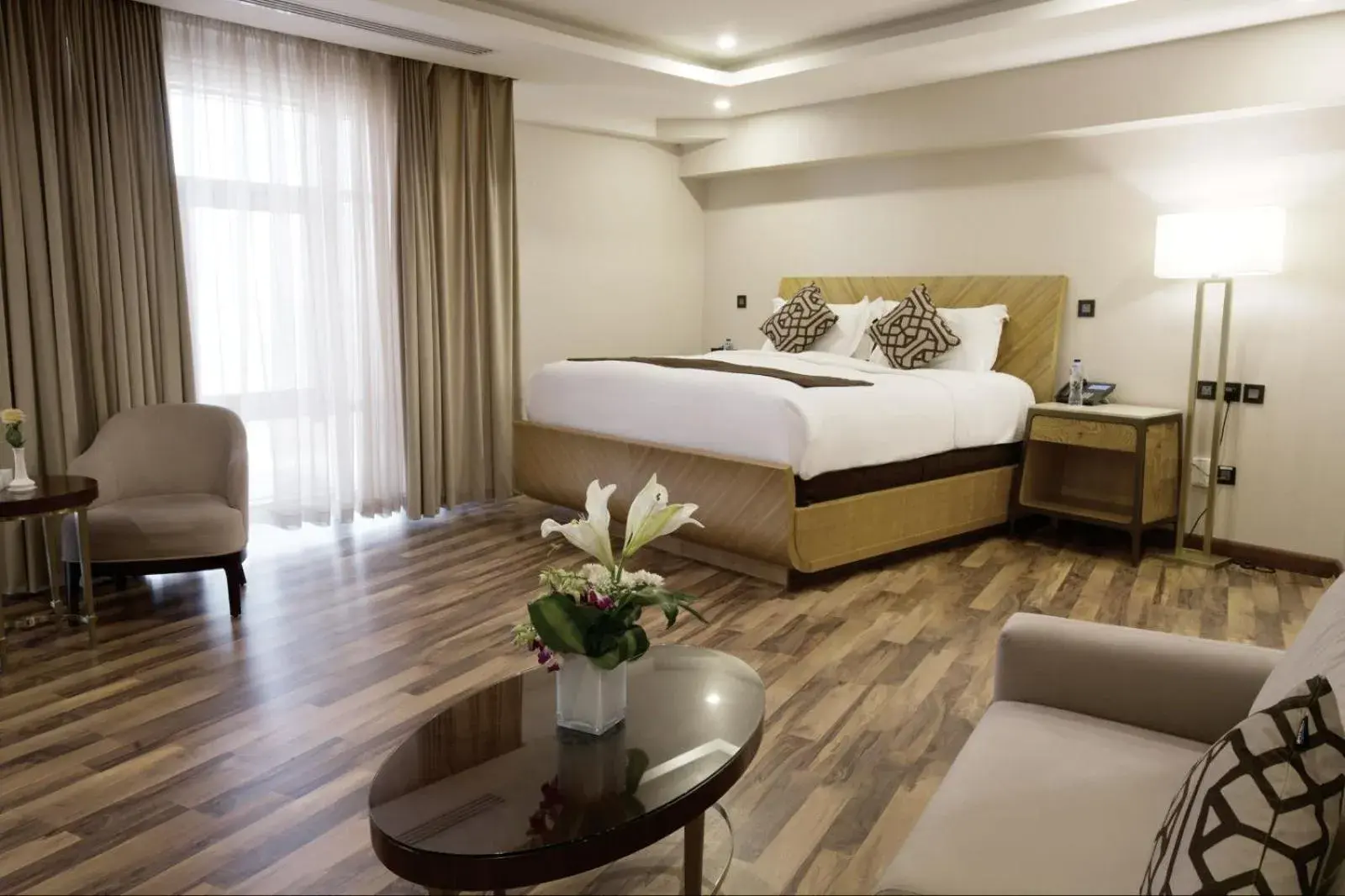Bed in Rua Al Hijrah Hotel