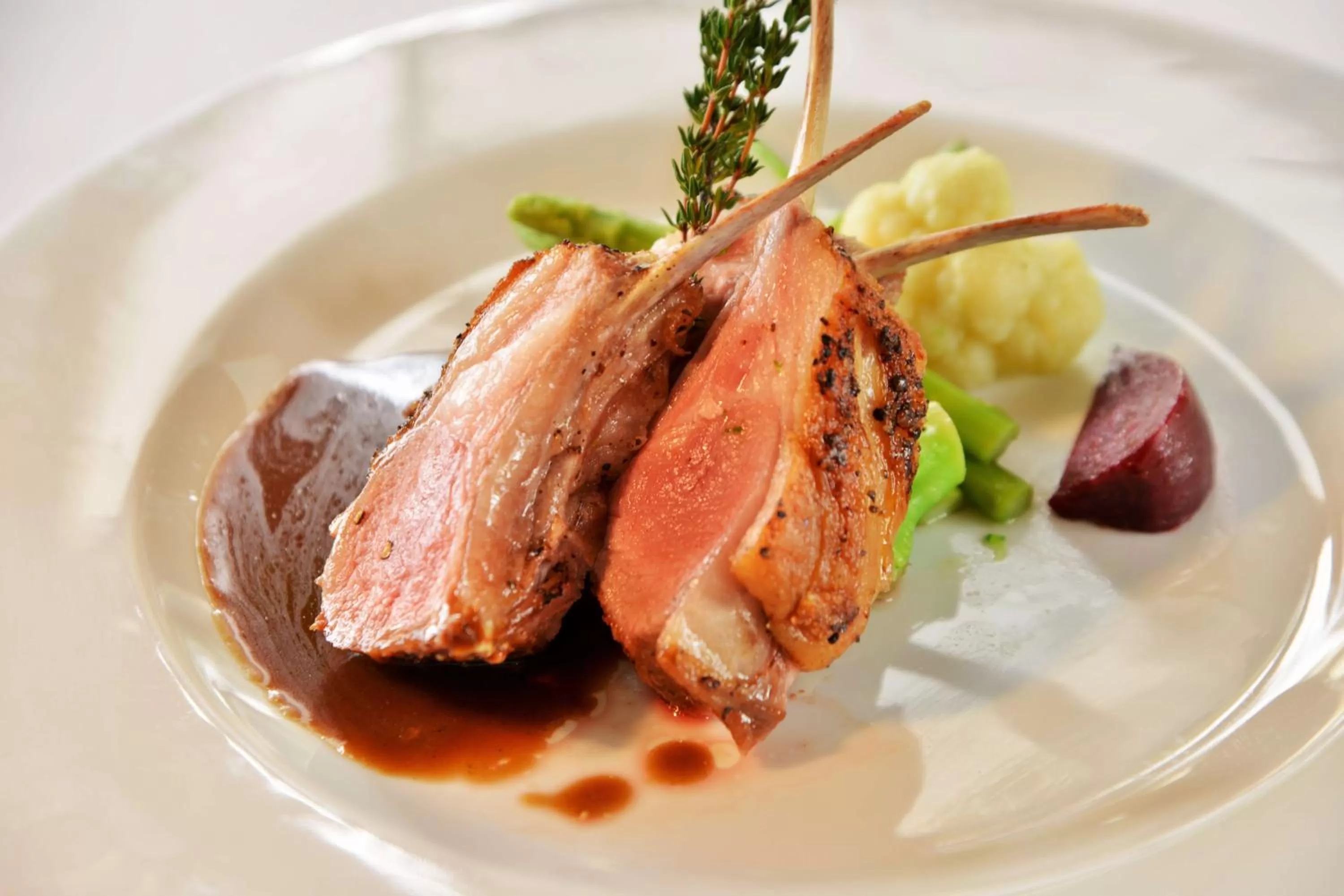 Food in Polana Serena Hotel