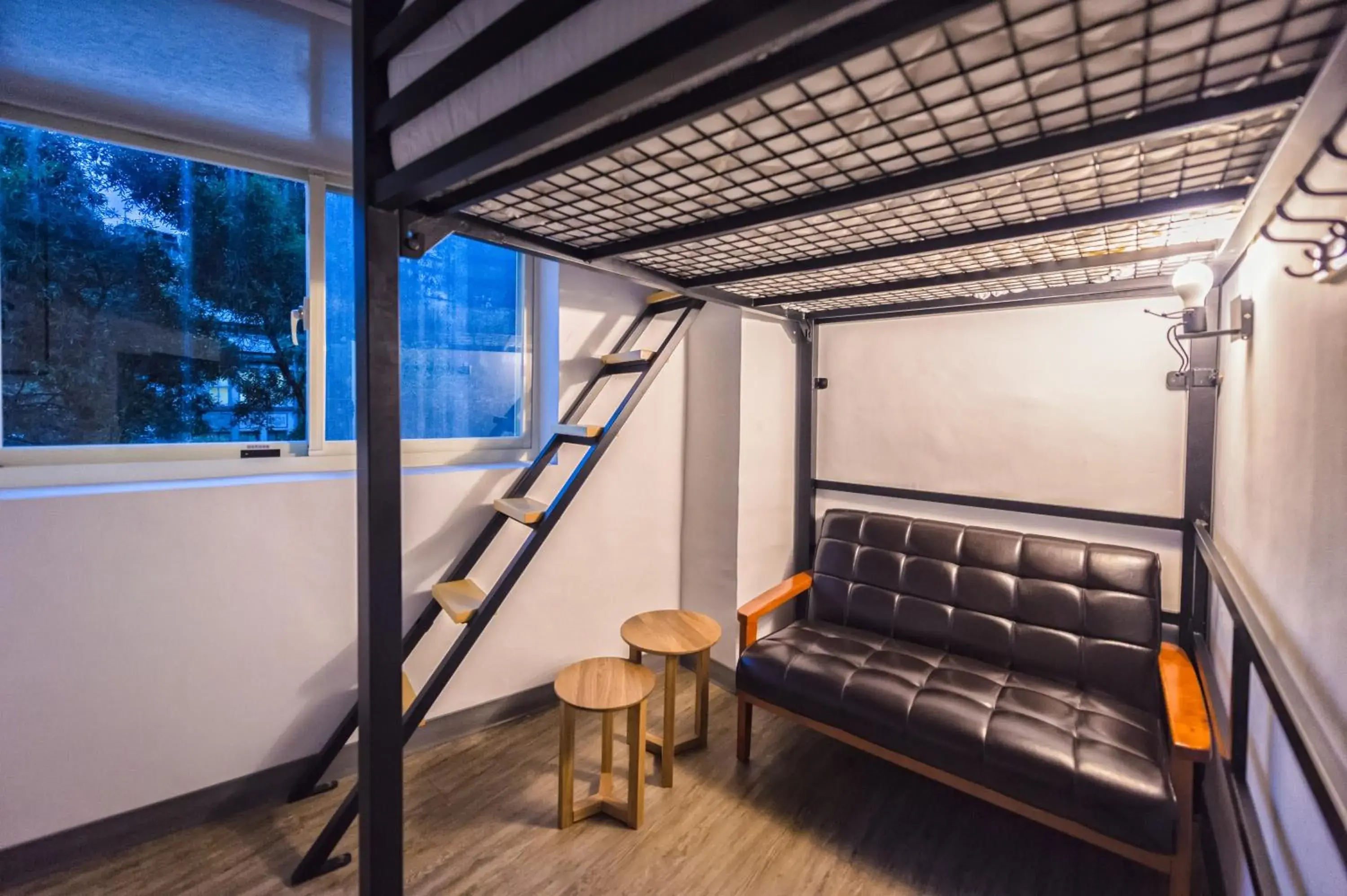 Living room, Seating Area in Meander Taipei Hostel