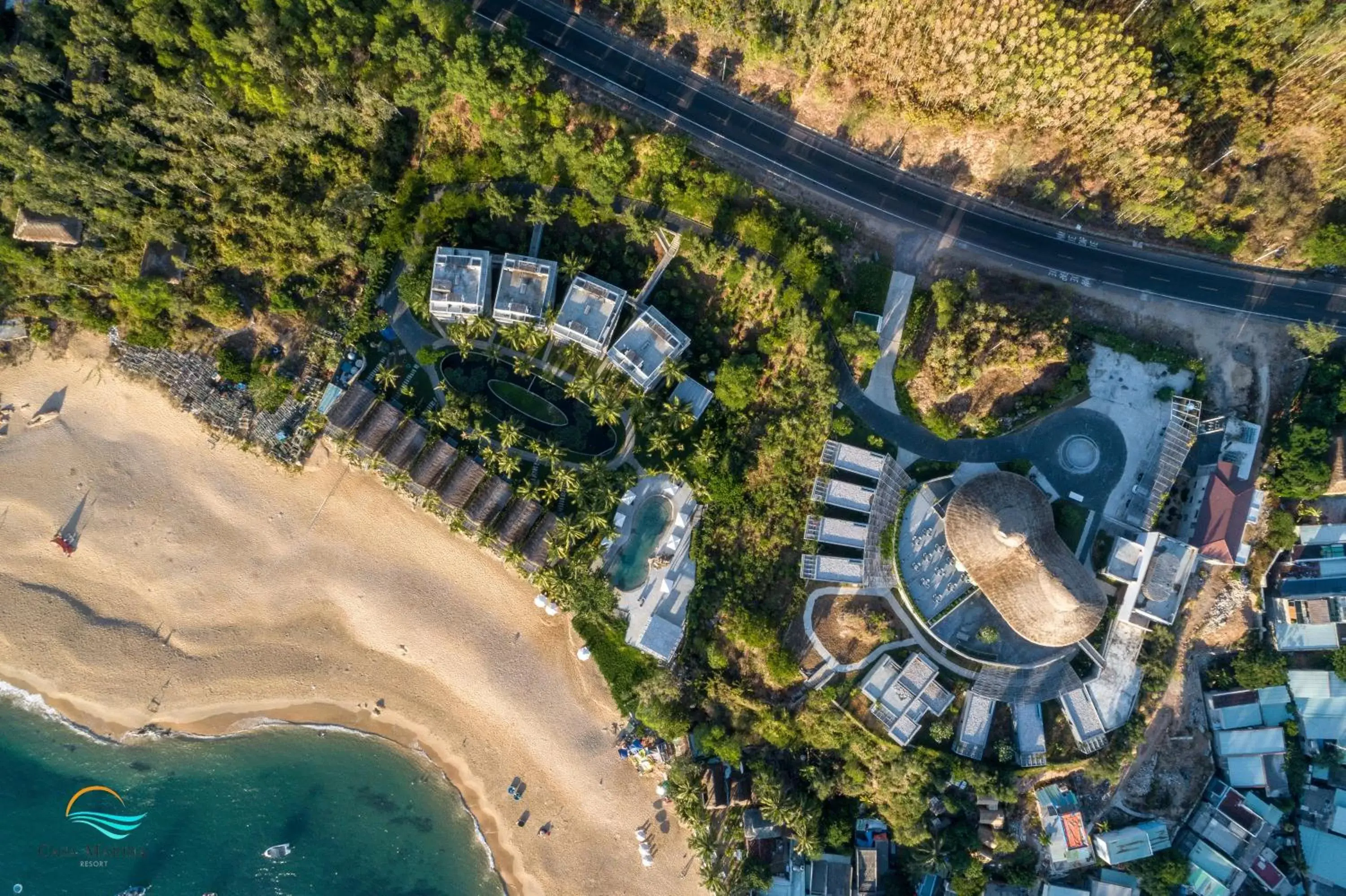 Bird's eye view, Bird's-eye View in Casa Marina Resort